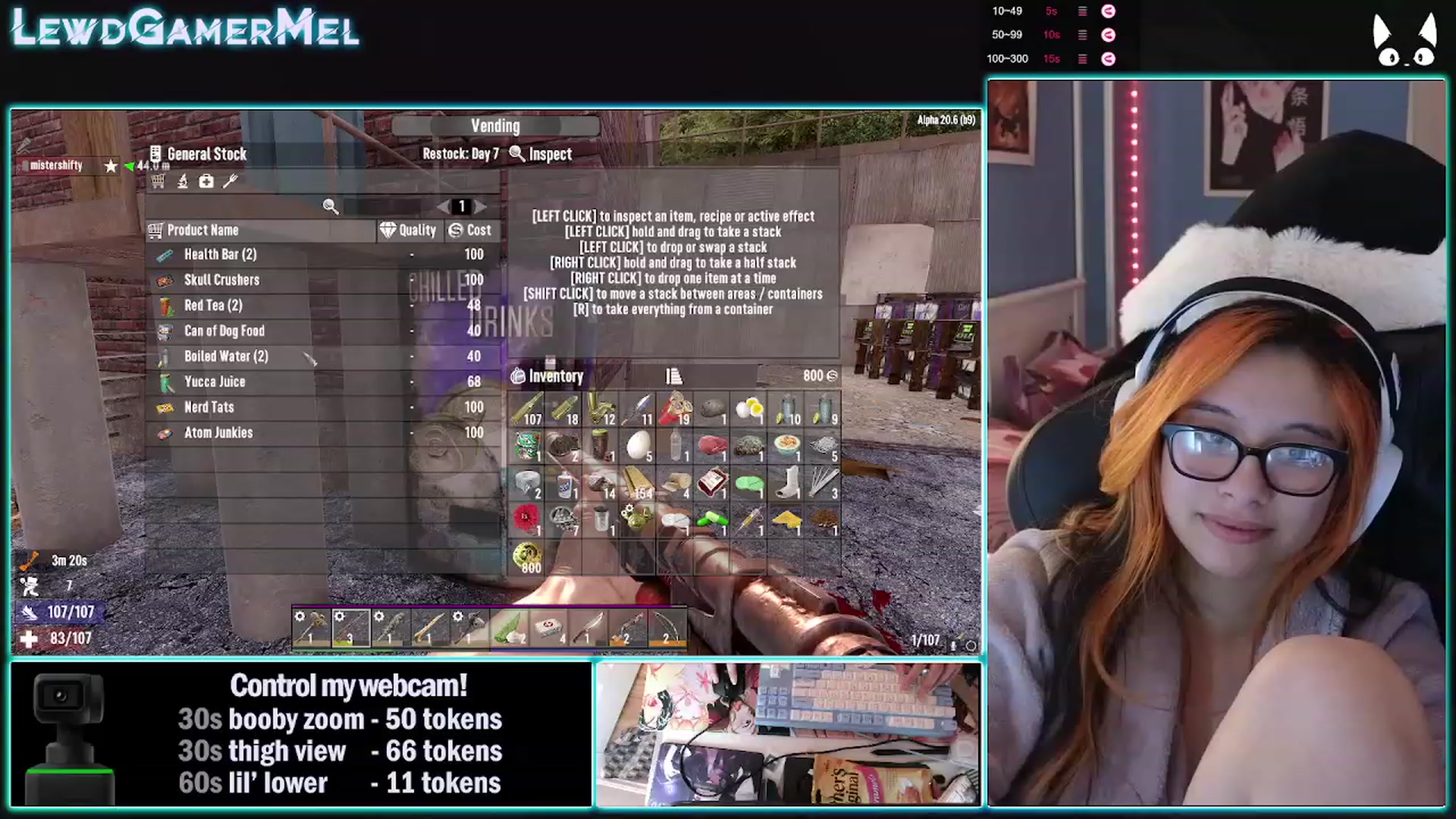 Gallery image thumbnail from lewdgamermel's myfreecams stream on, 02/27/2023, 09:56 image 18 of 20