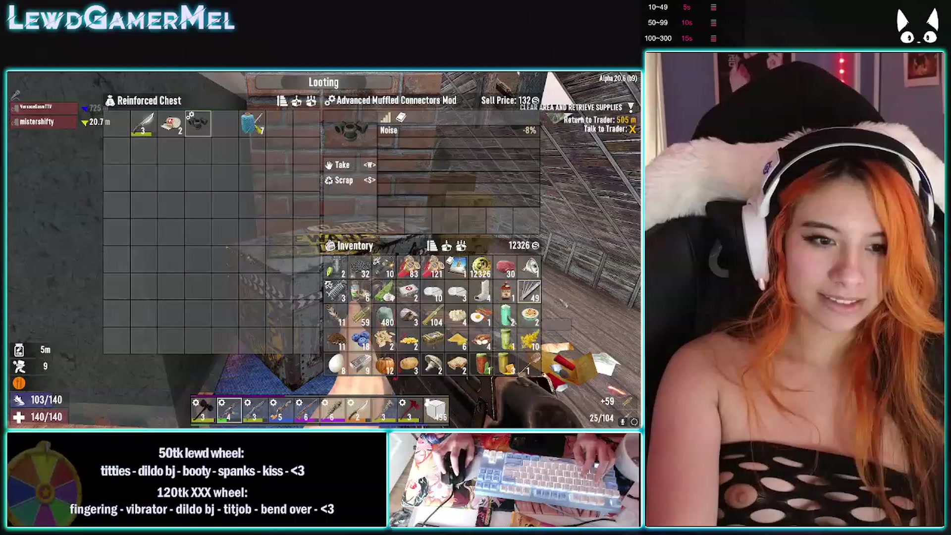 Gallery image thumbnail from lewdgamermel's myfreecams stream on, 03/01/2023, 14:03 image 18 of 20