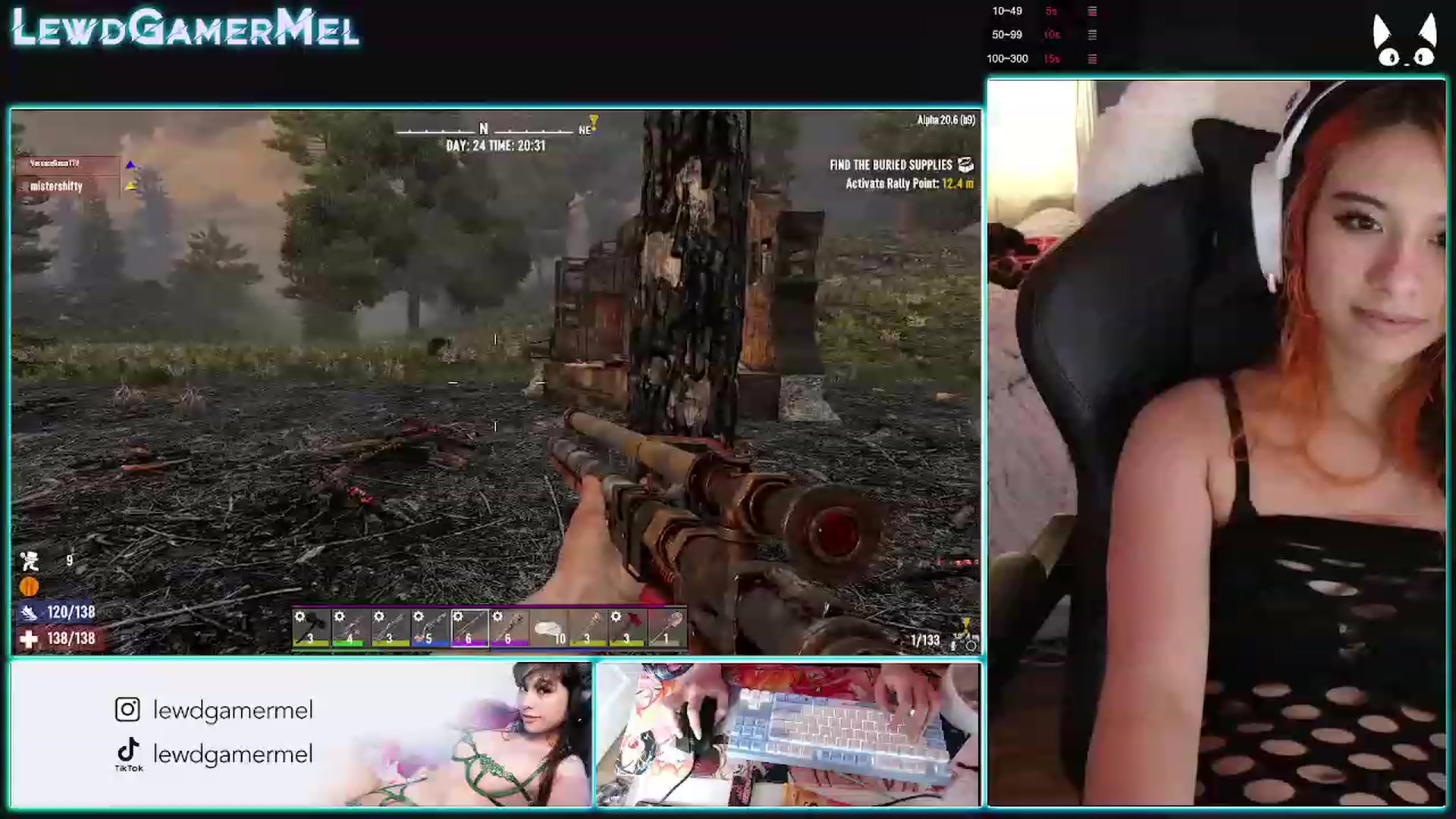 Gallery image thumbnail from lewdgamermel's myfreecams stream on, 03/01/2023, 14:03 image 12 of 20