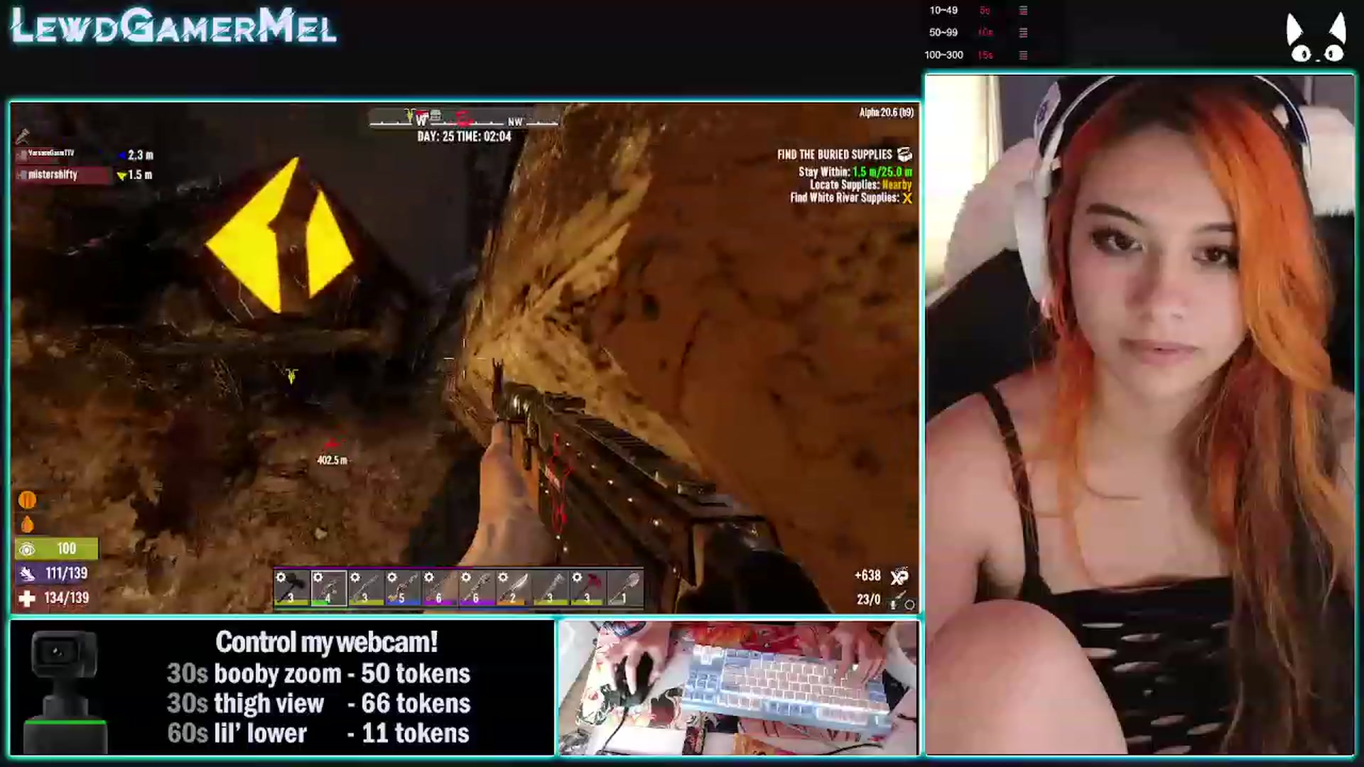 Gallery image thumbnail from lewdgamermel's myfreecams stream on, 03/01/2023, 14:03 image 14 of 20