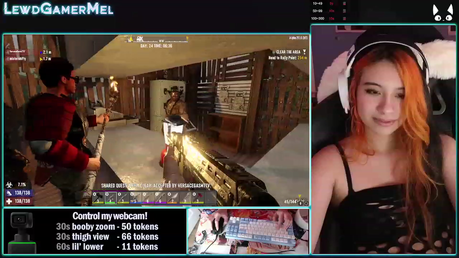 Gallery image thumbnail from lewdgamermel's myfreecams stream on, 03/01/2023, 14:03 image 7 of 20