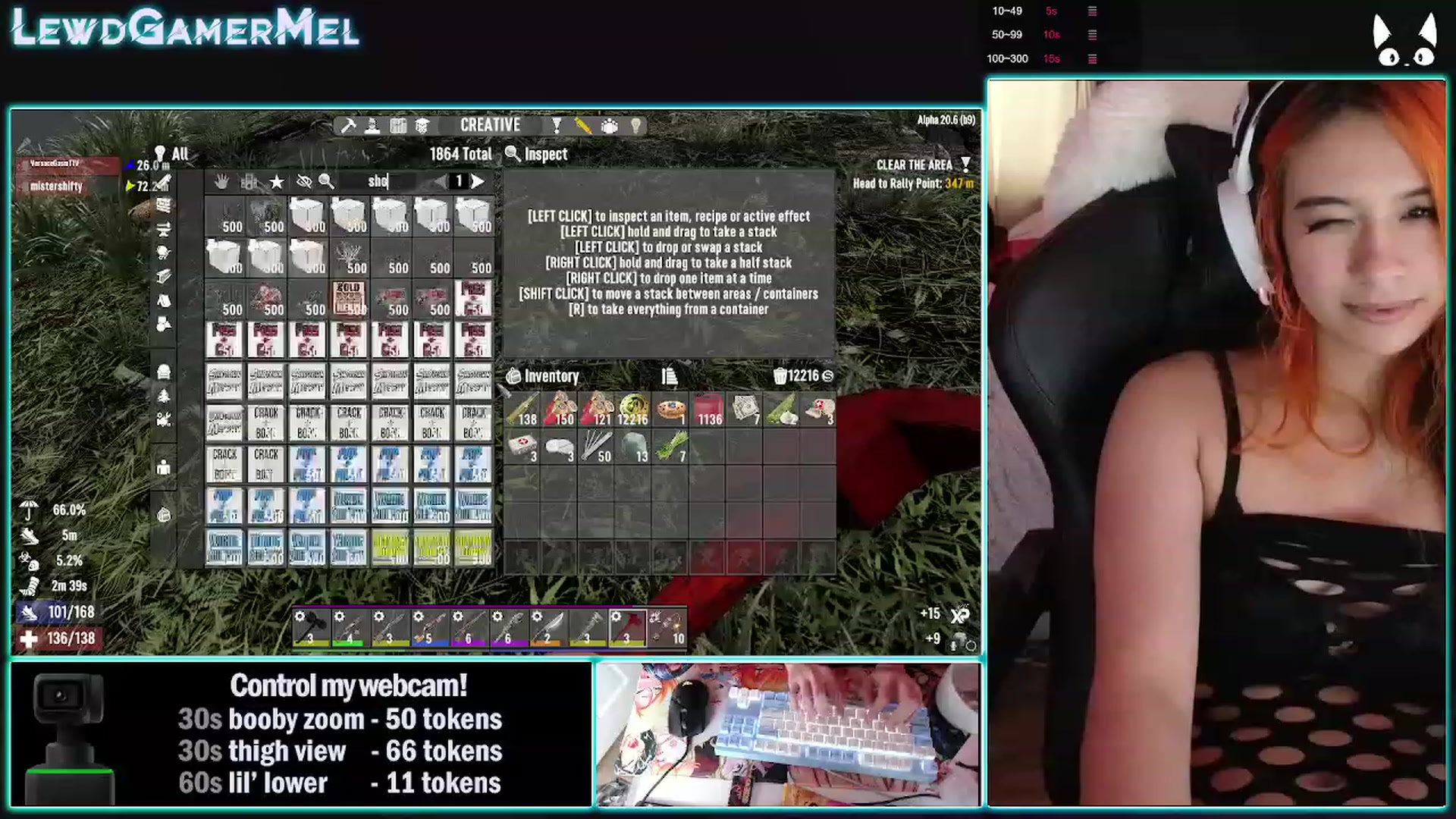 Gallery image thumbnail from lewdgamermel's myfreecams stream on, 03/01/2023, 14:03 image 10 of 20