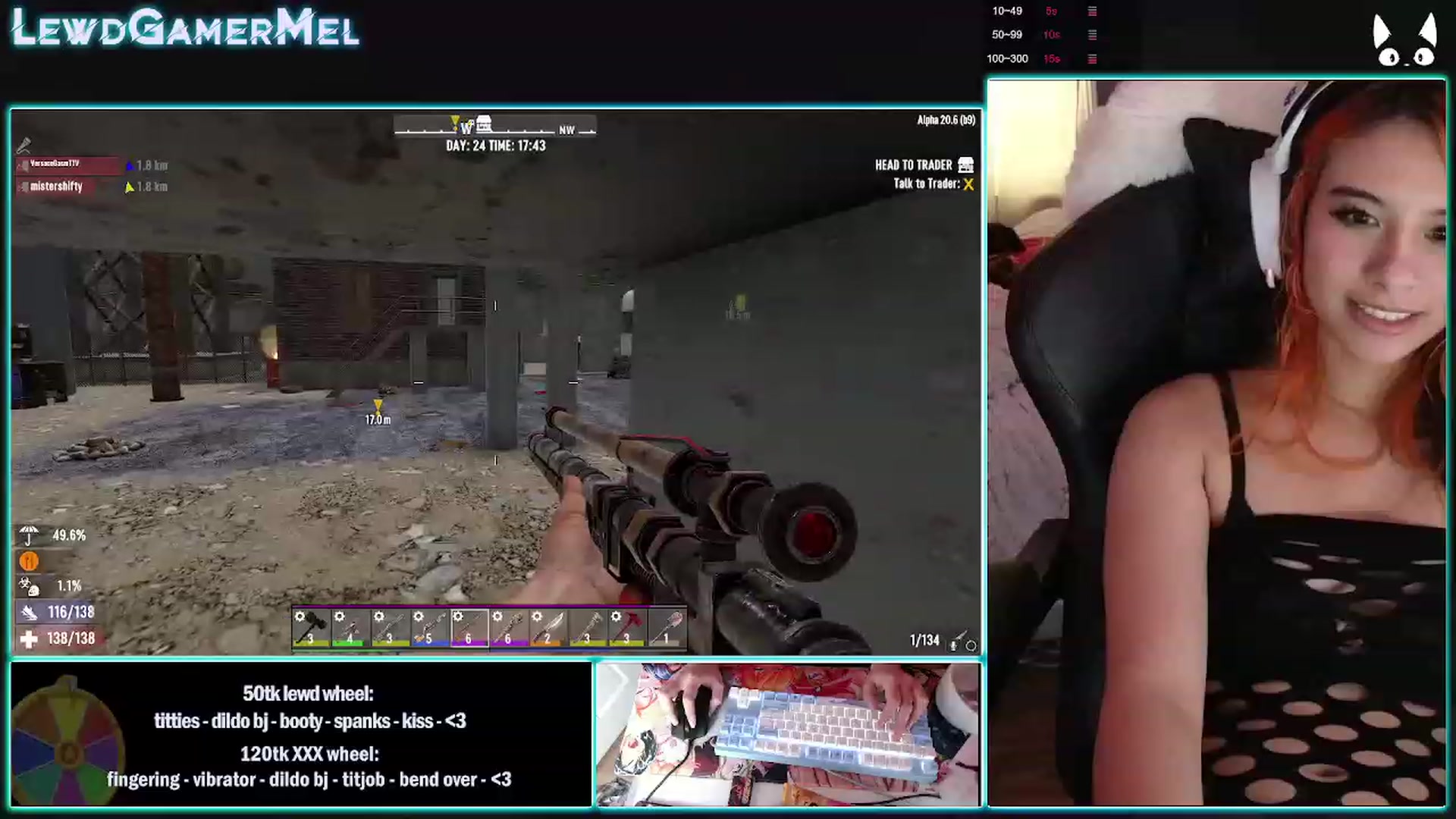 Gallery image thumbnail from lewdgamermel's myfreecams stream on, 03/01/2023, 14:03 image 11 of 20