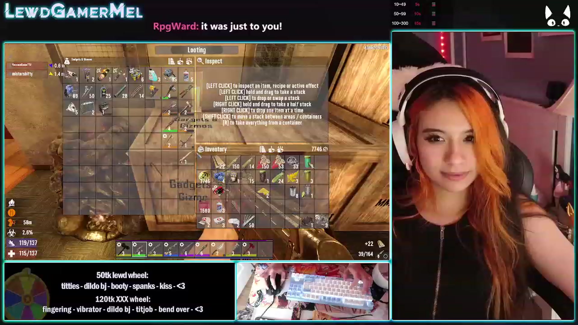 Gallery image thumbnail from lewdgamermel's myfreecams stream on, 03/01/2023, 14:03 image 4 of 20