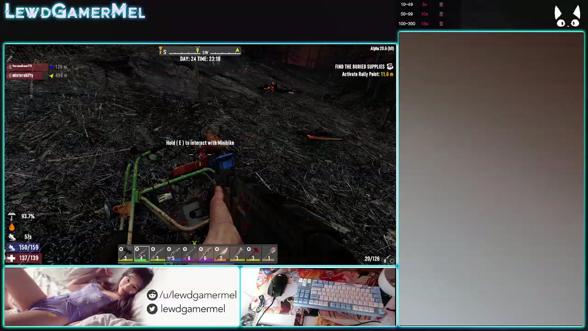 Gallery image thumbnail from lewdgamermel's myfreecams stream on, 03/01/2023, 14:03 image 13 of 20