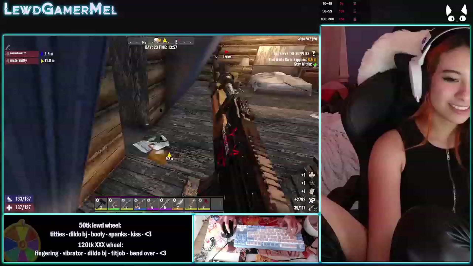 Gallery image thumbnail from lewdgamermel's myfreecams stream on, 03/01/2023, 14:03 image 1 of 20