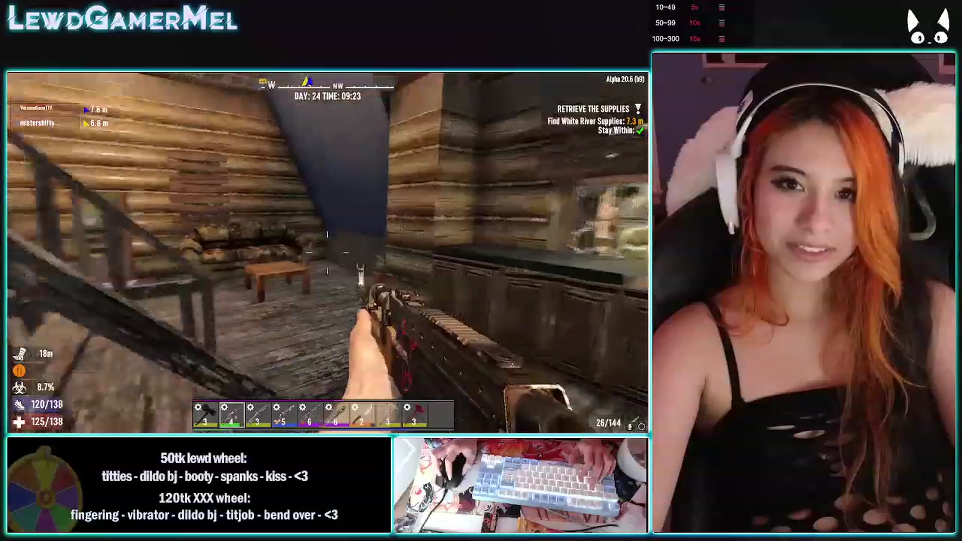 Gallery image thumbnail from lewdgamermel's myfreecams stream on, 03/01/2023, 14:03 image 8 of 20