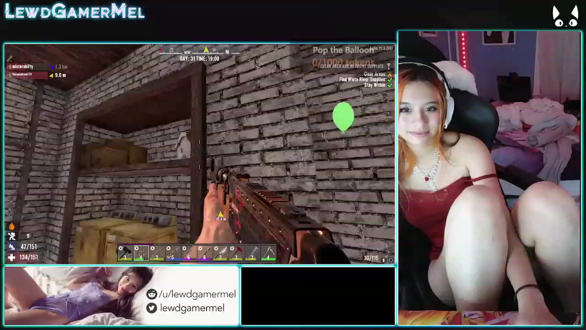 Gallery image thumbnail from lewdgamermel's myfreecams stream on, 03/02/2023, 12:46 image 12 of 20