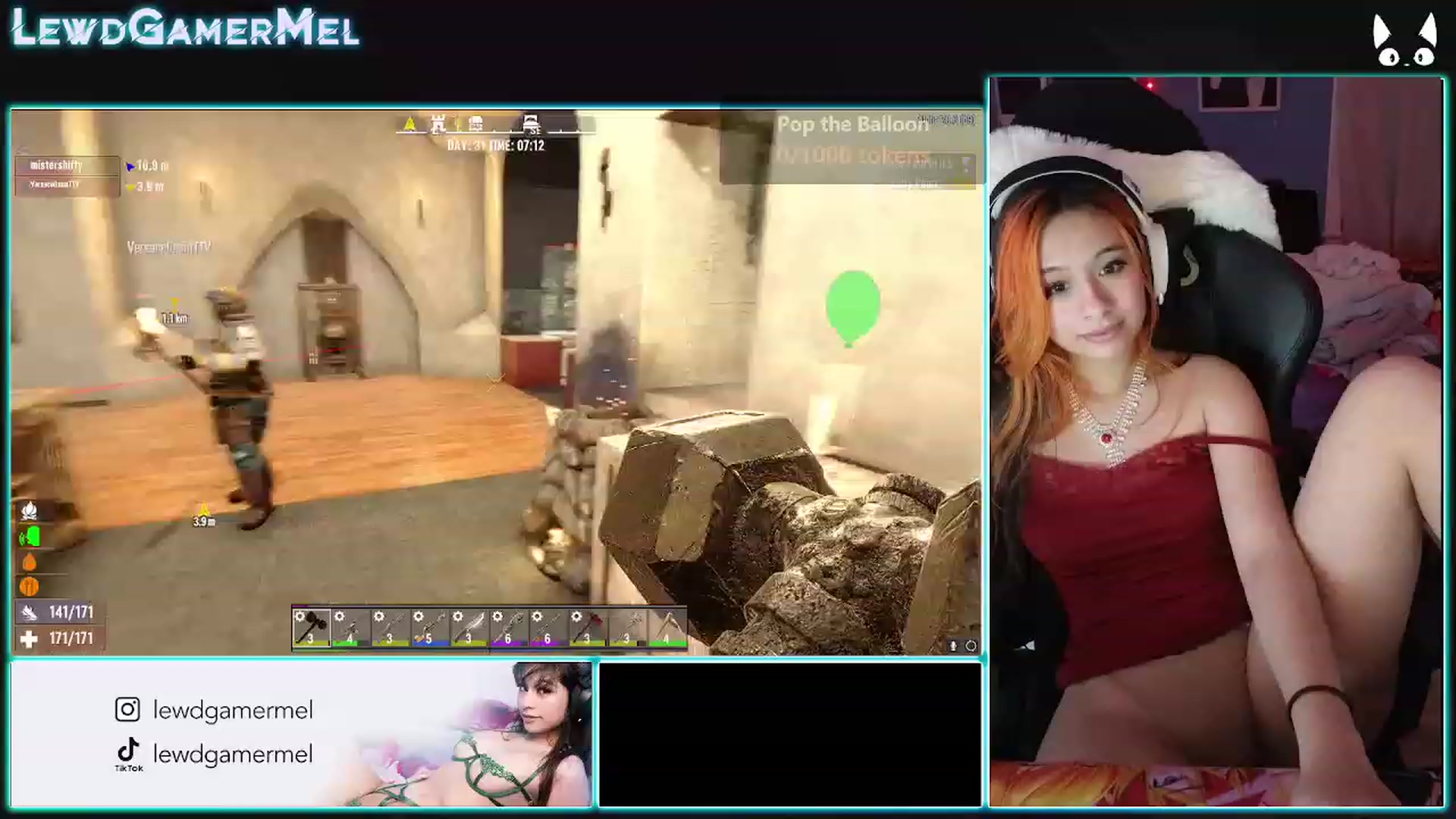 Gallery image thumbnail from lewdgamermel's myfreecams stream on, 03/02/2023, 12:46 image 4 of 20