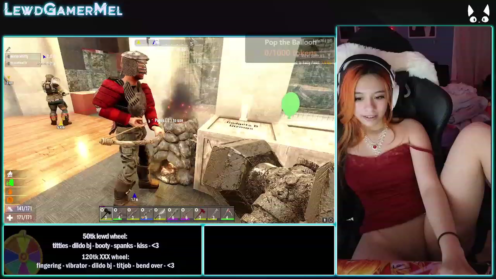 Gallery image thumbnail from lewdgamermel's myfreecams stream on, 03/02/2023, 12:46 image 5 of 20
