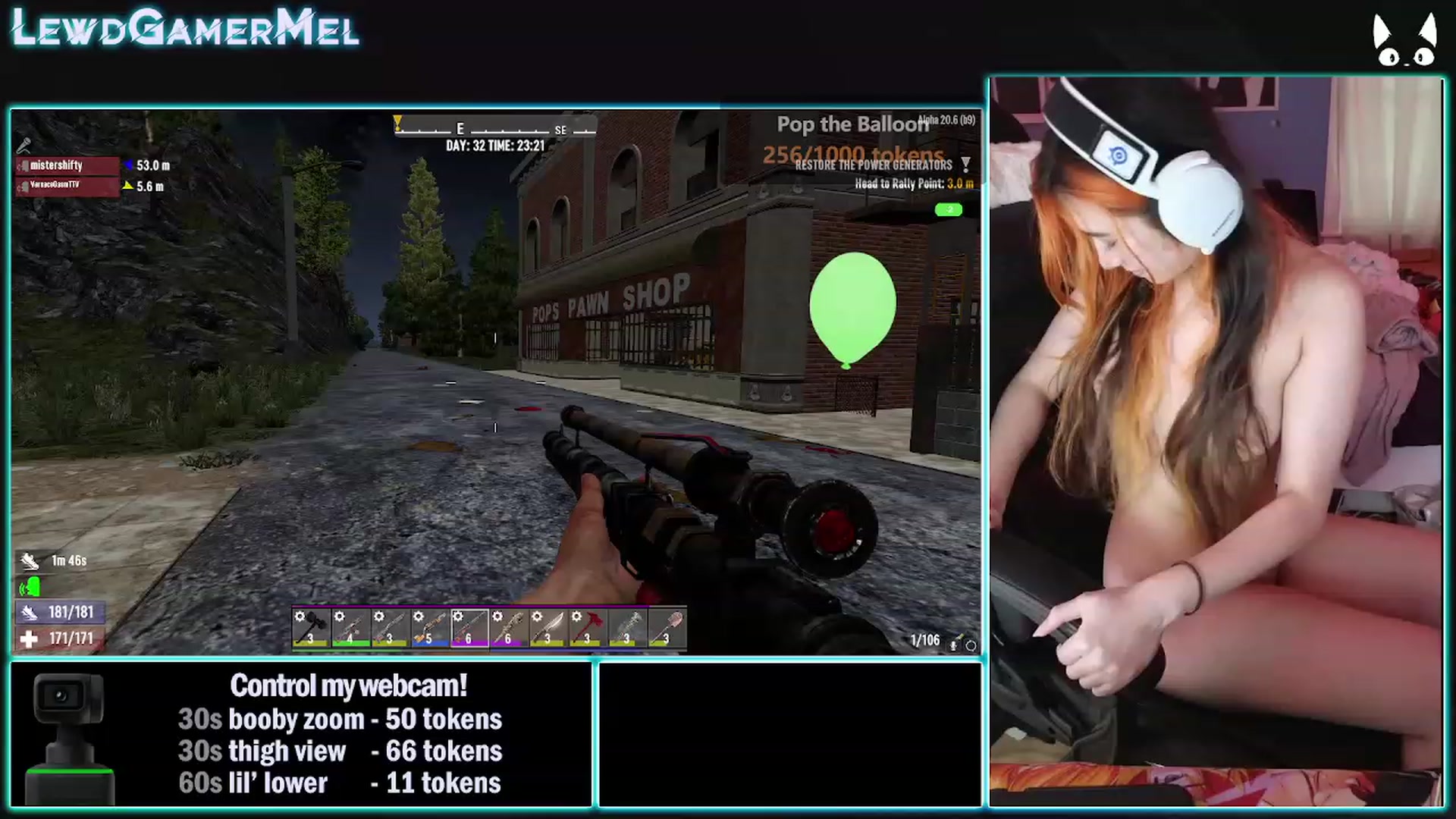 Gallery image thumbnail from lewdgamermel's myfreecams stream on, 03/02/2023, 13:36 image 17 of 20