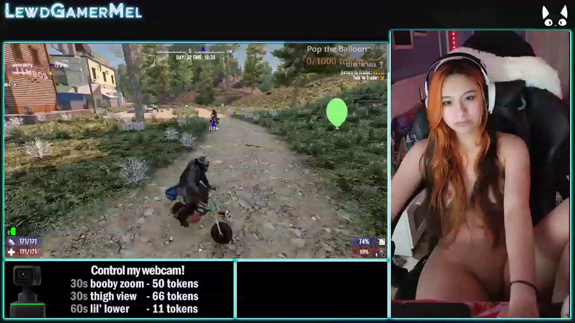 Gallery image thumbnail from lewdgamermel's myfreecams stream on, 03/02/2023, 13:36 image 7 of 20