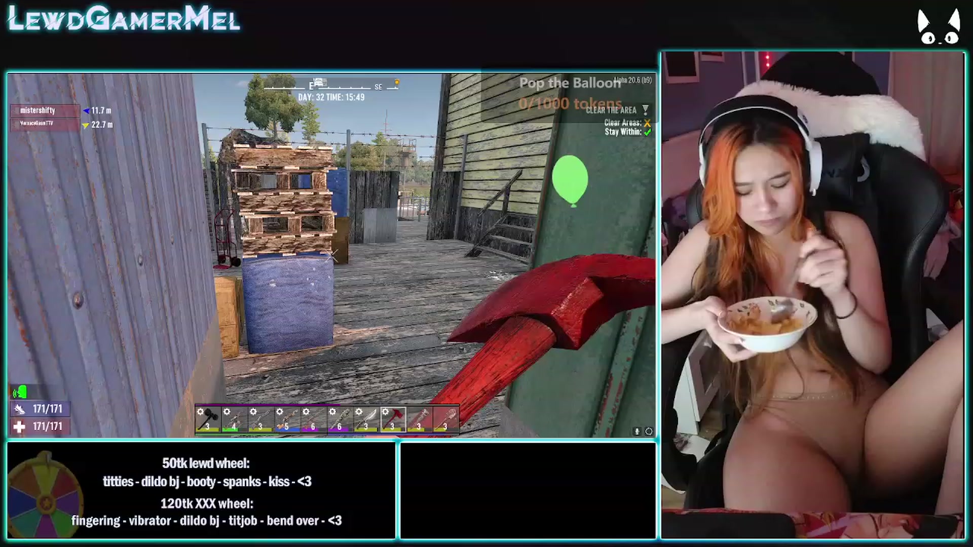 Gallery image thumbnail from lewdgamermel's myfreecams stream on, 03/02/2023, 13:36 image 6 of 20