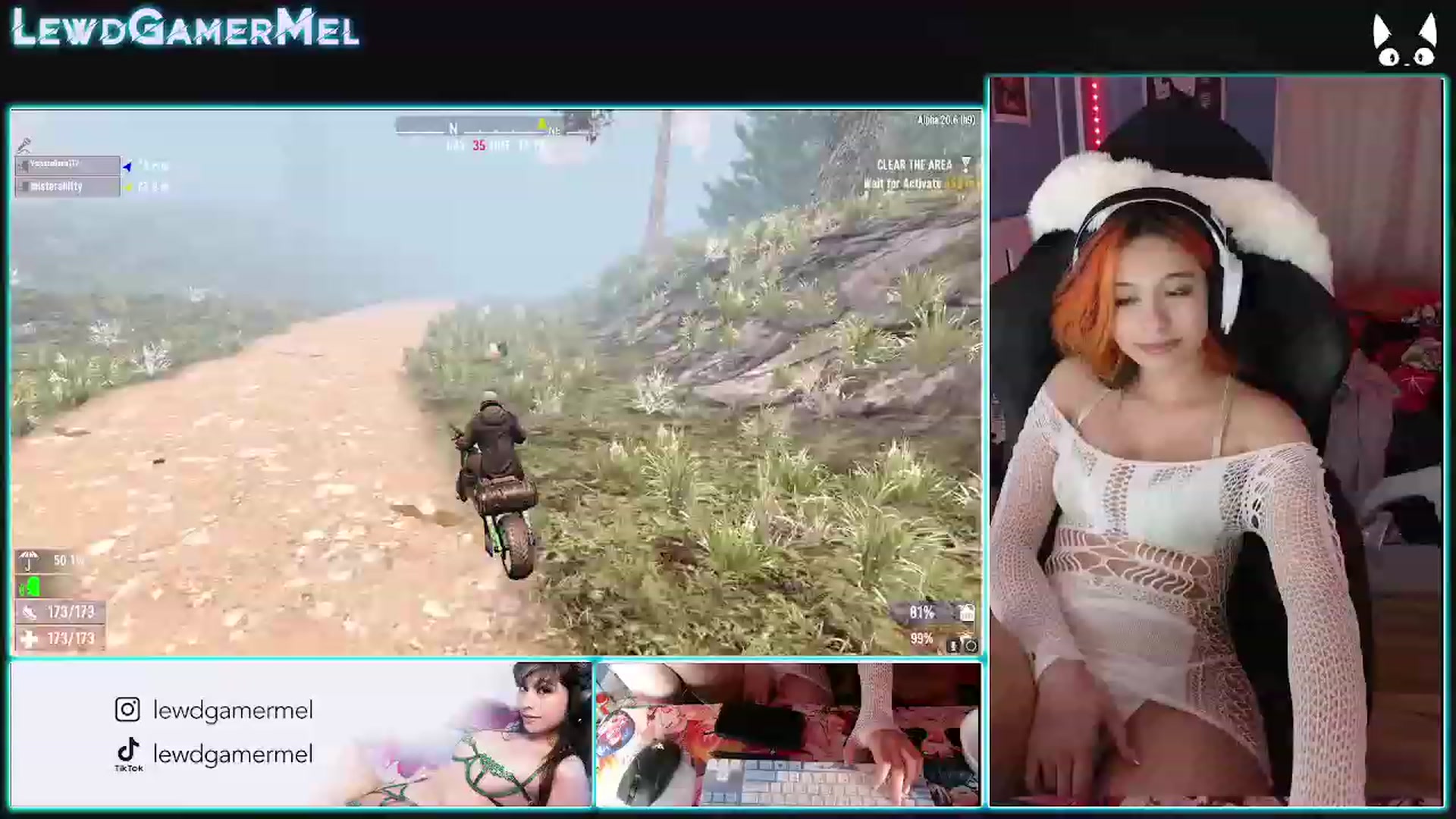 Gallery image thumbnail from lewdgamermel's myfreecams stream on, 03/03/2023, 13:22 image 9 of 20