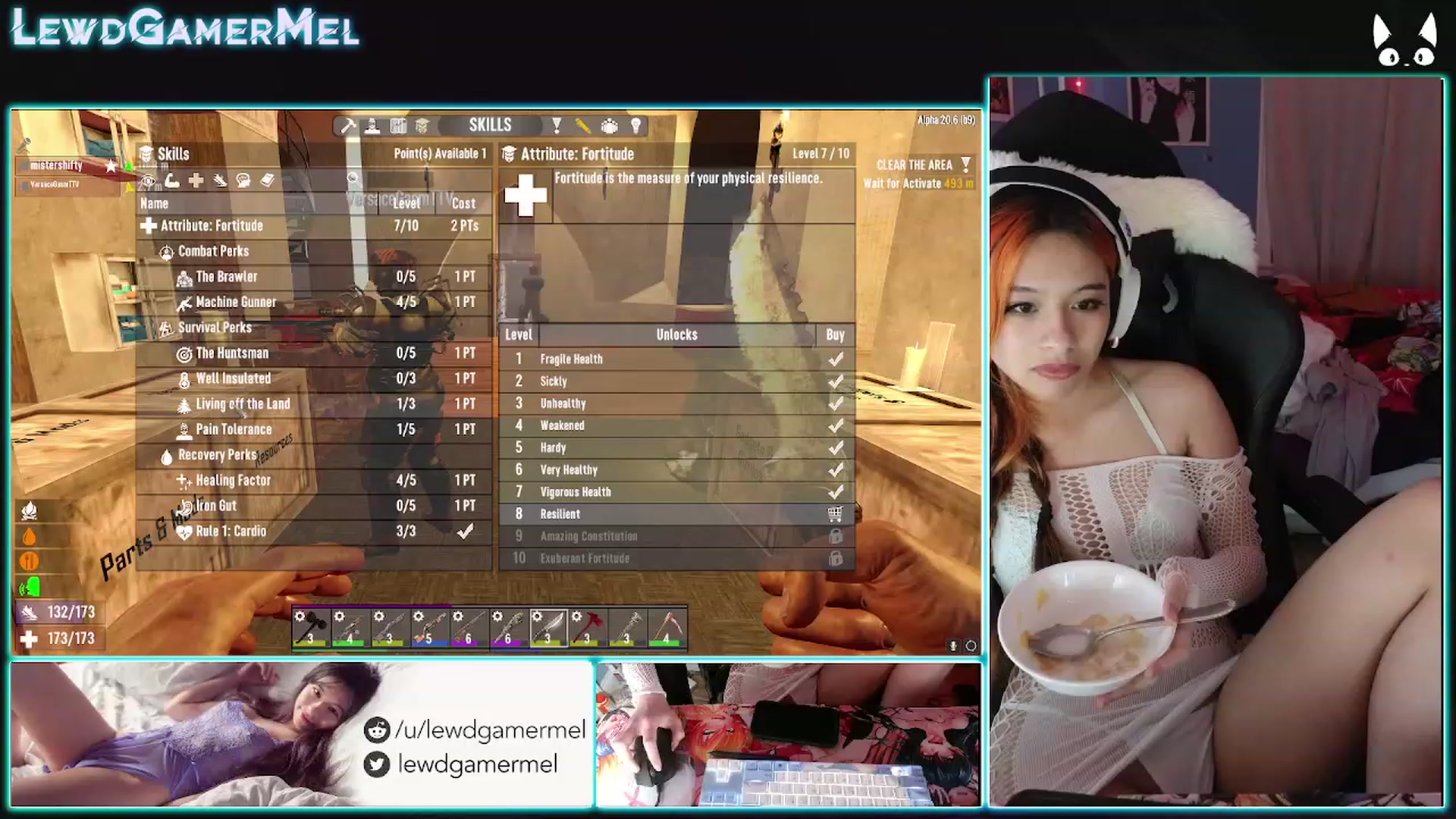 Gallery image thumbnail from lewdgamermel's myfreecams stream on, 03/03/2023, 13:22 image 2 of 20