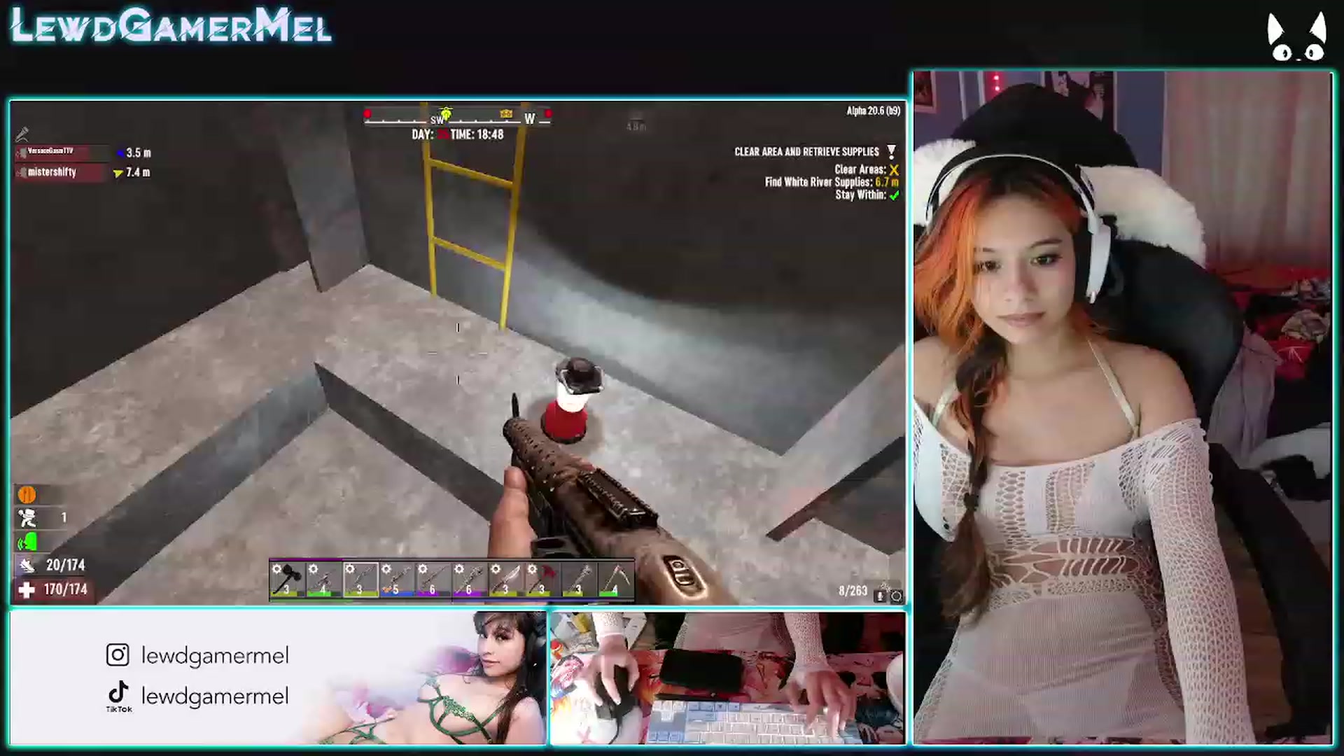 Gallery image thumbnail from lewdgamermel's myfreecams stream on, 03/03/2023, 13:22 image 11 of 20