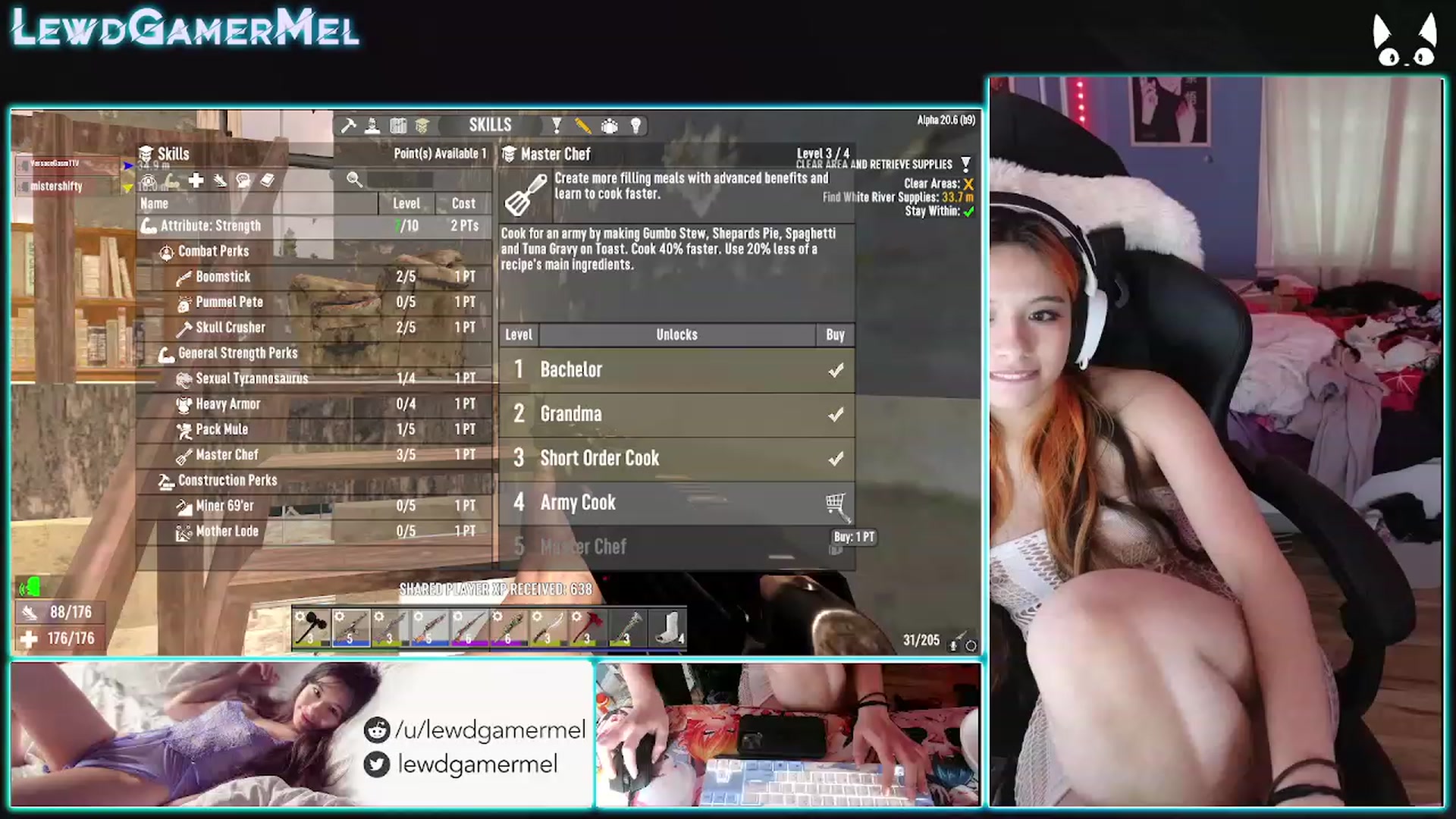 Gallery image thumbnail from lewdgamermel's myfreecams stream on, 03/03/2023, 13:22 image 19 of 20
