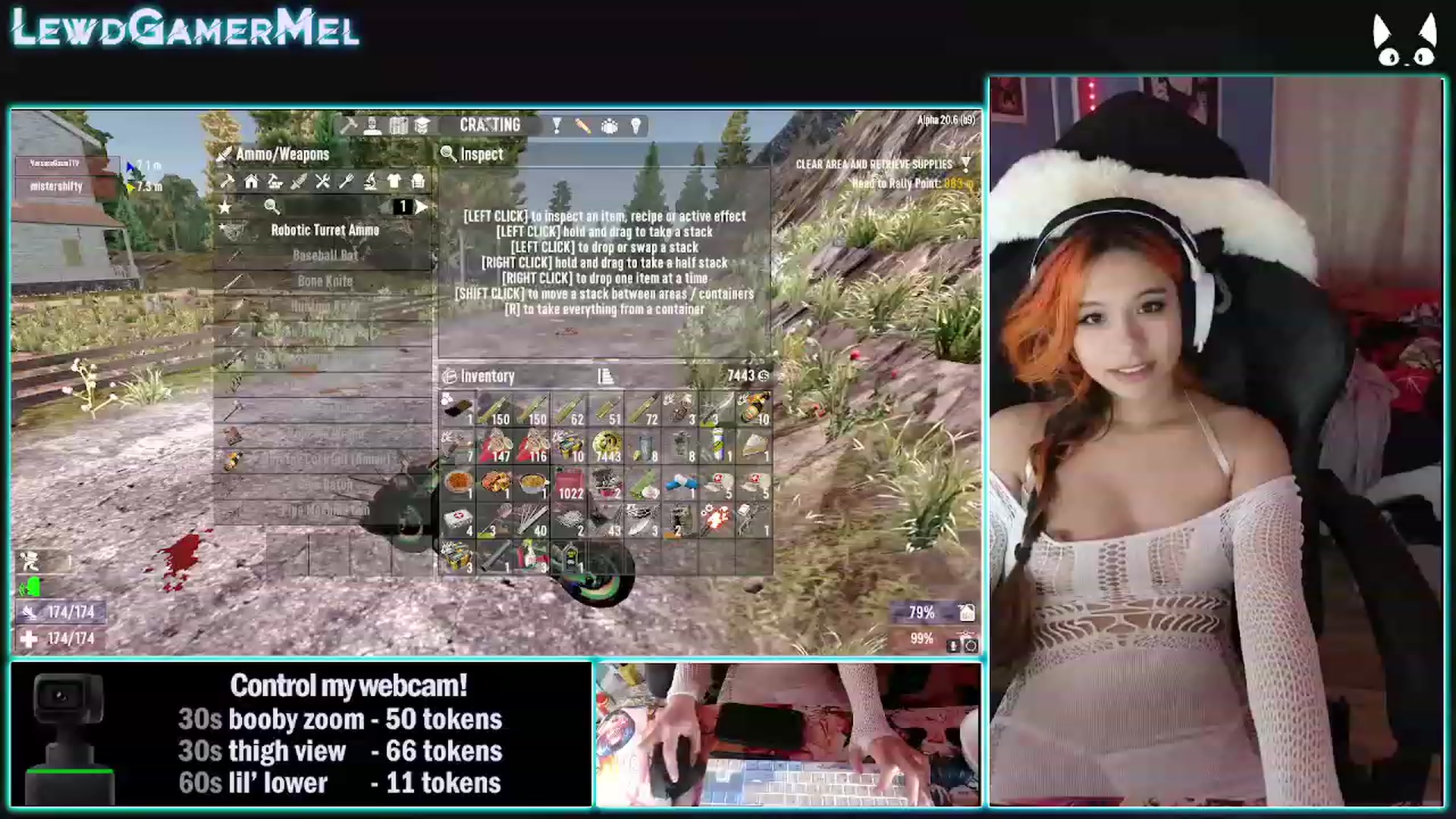 Gallery image thumbnail from lewdgamermel's myfreecams stream on, 03/03/2023, 13:22 image 10 of 20