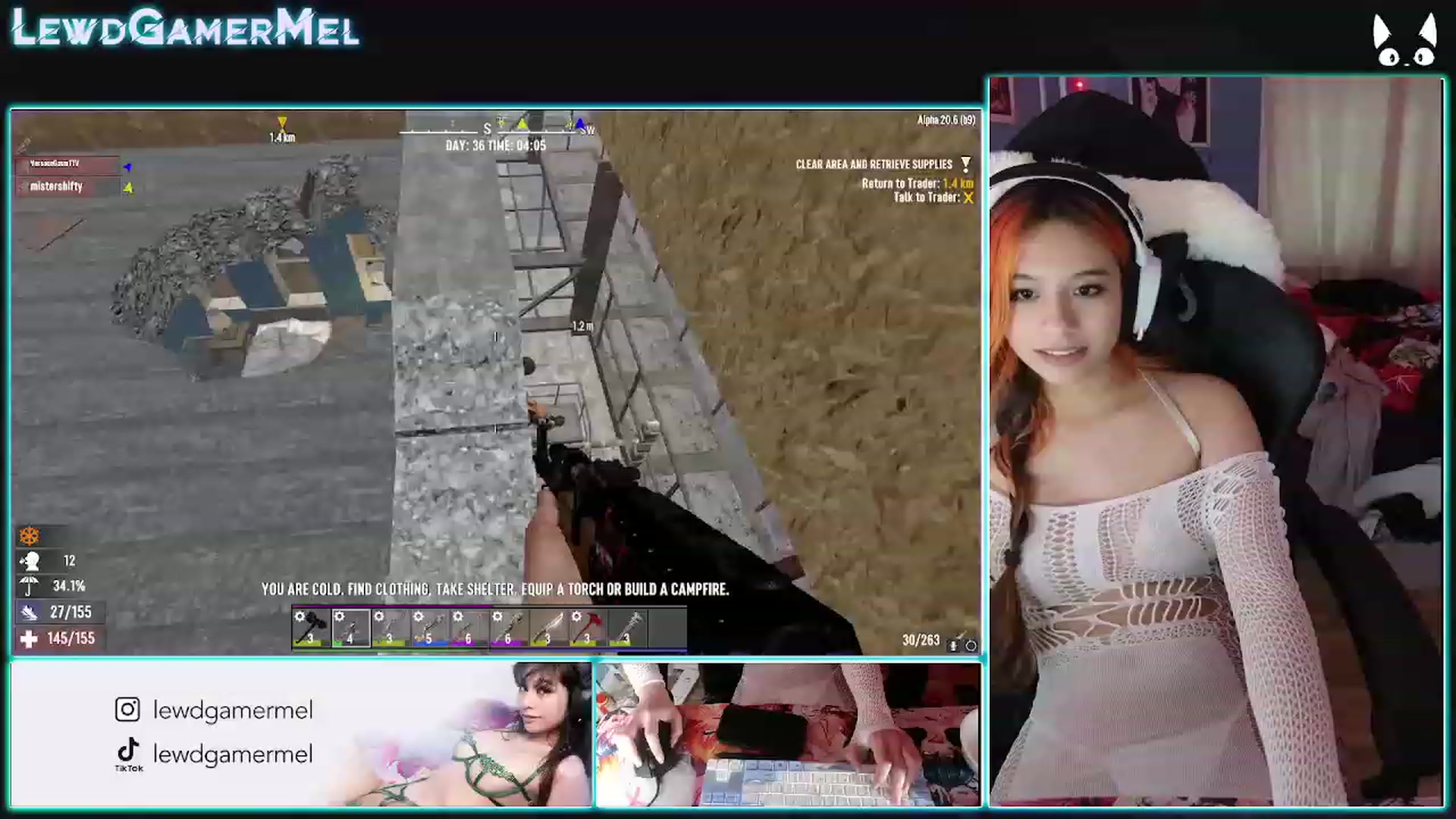 Gallery image thumbnail from lewdgamermel's myfreecams stream on, 03/03/2023, 13:22 image 15 of 20