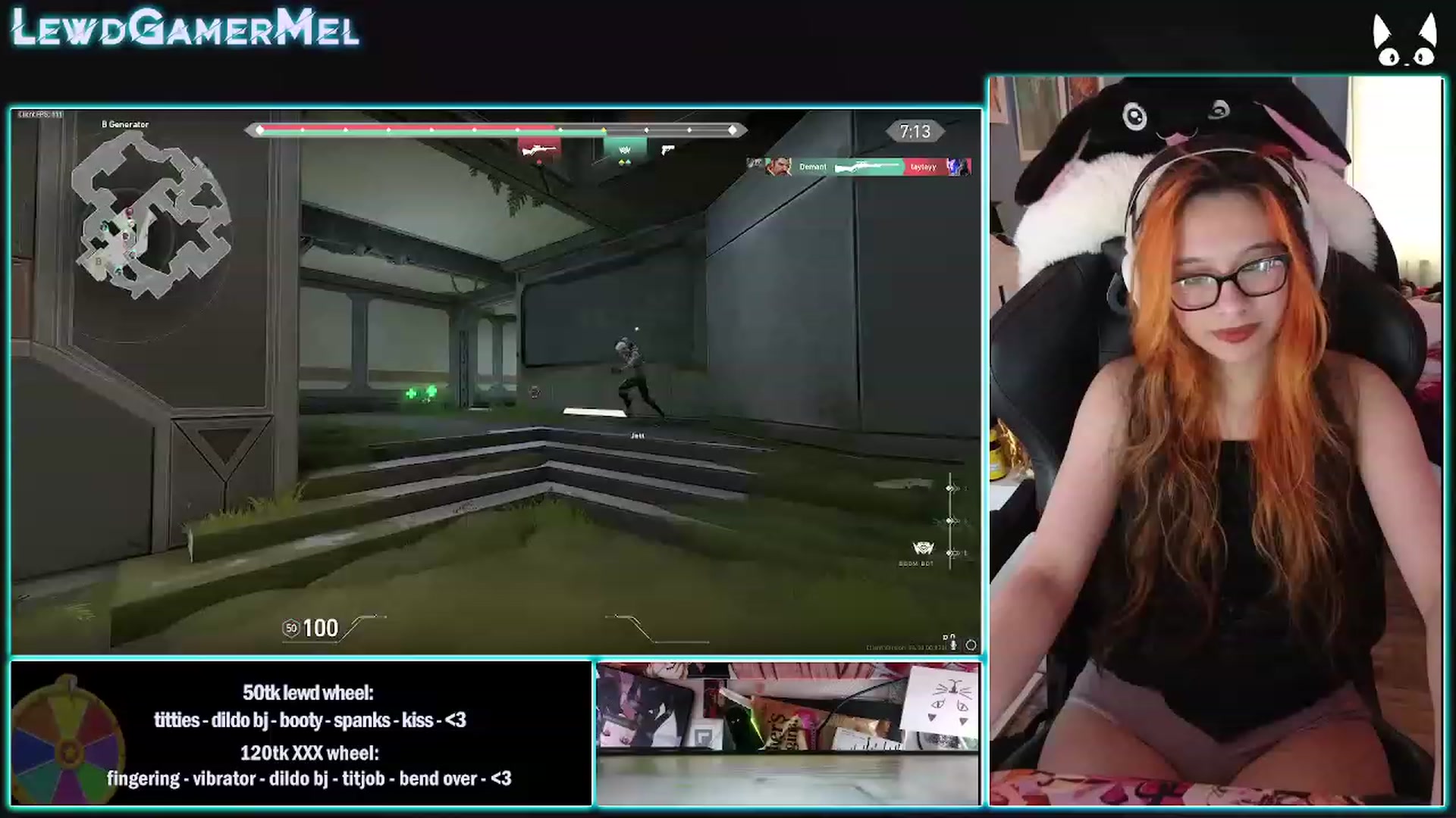 Gallery image thumbnail from lewdgamermel's myfreecams stream on, 03/07/2023, 14:35 image 6 of 20