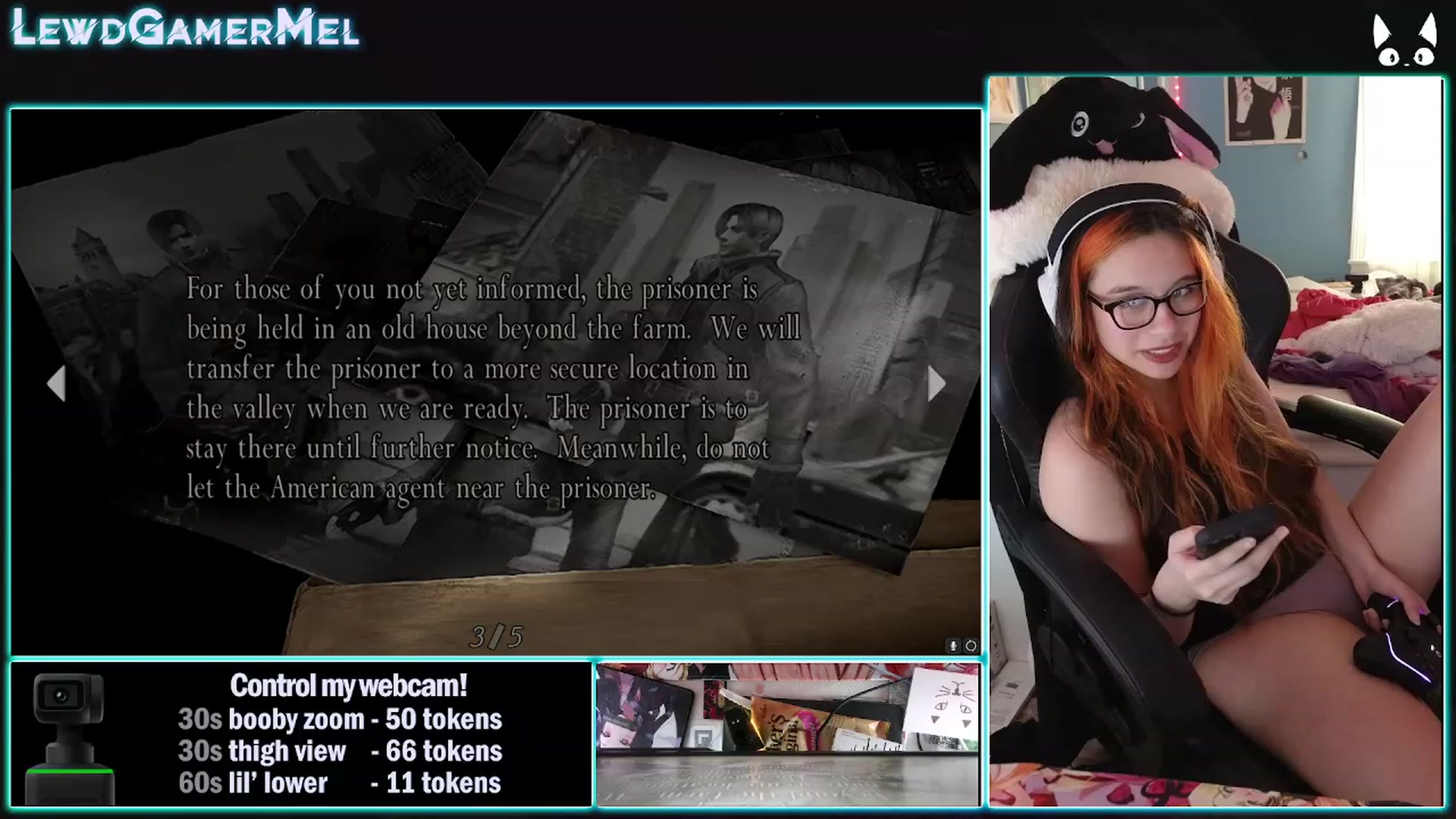Gallery image thumbnail from lewdgamermel's myfreecams stream on, 03/07/2023, 14:35 image 13 of 20