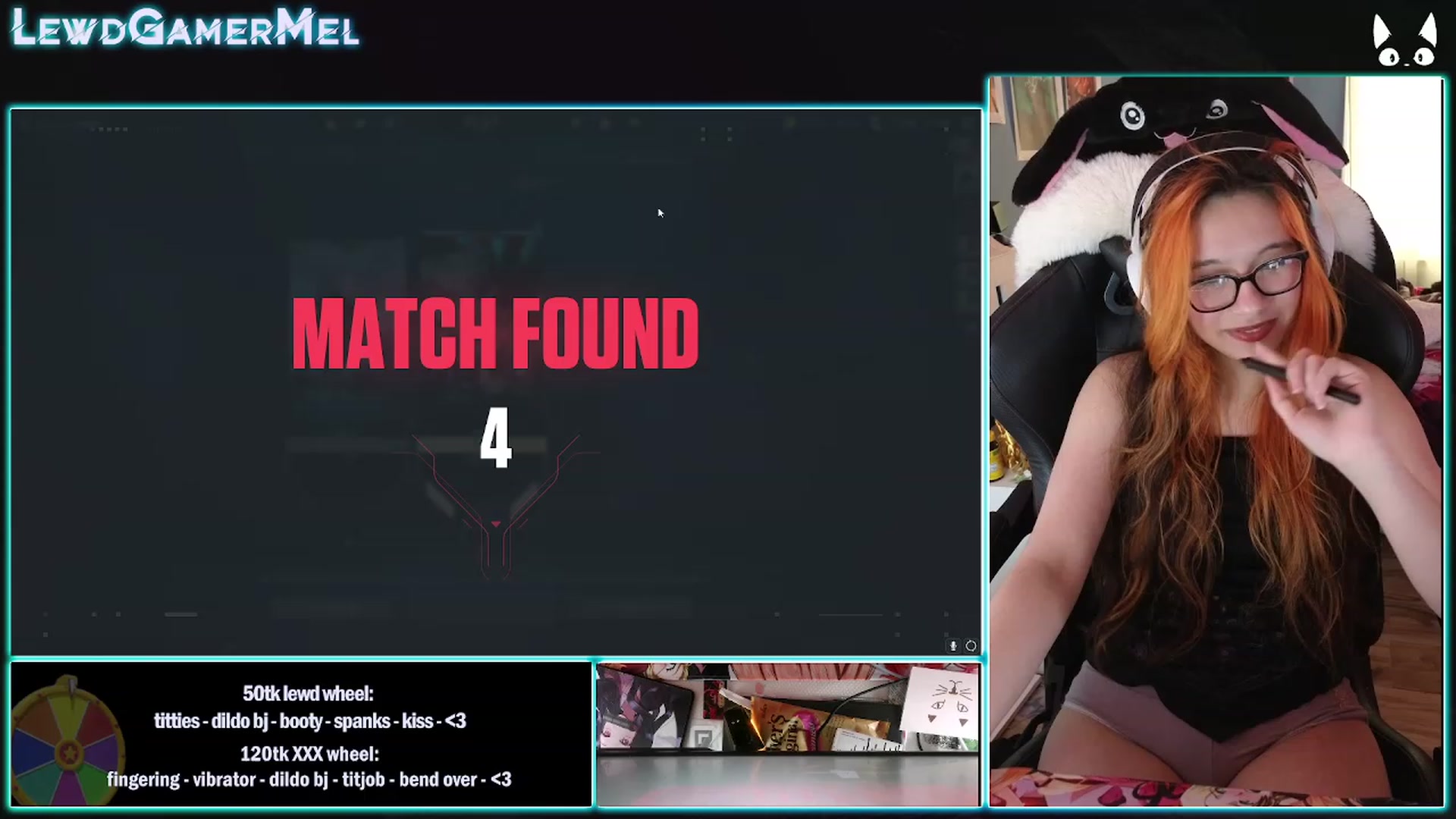Gallery image thumbnail from lewdgamermel's myfreecams stream on, 03/07/2023, 14:35 image 5 of 20