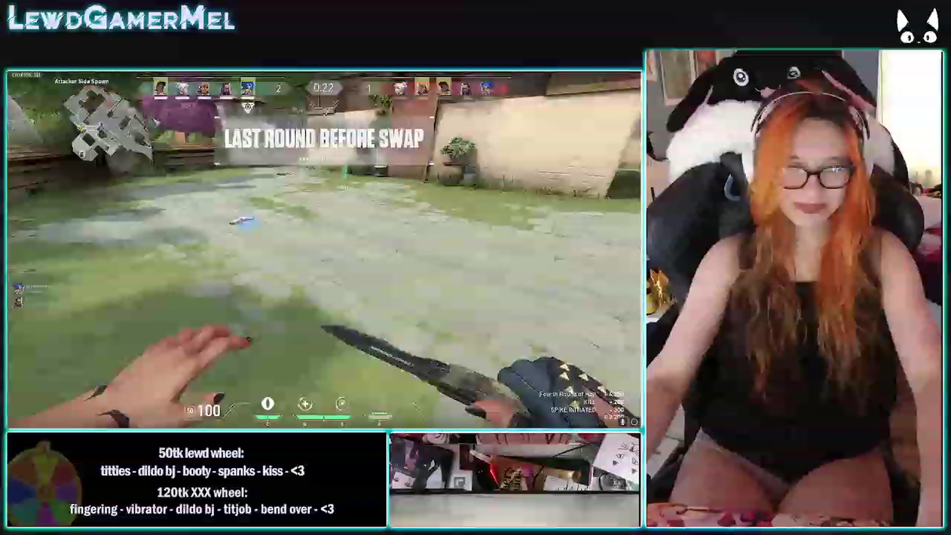 Gallery image thumbnail from lewdgamermel's myfreecams stream on, 03/07/2023, 14:35 image 4 of 20