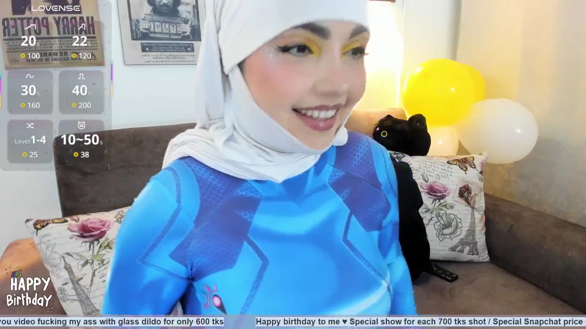 Gallery image thumbnail from liah01's myfreecams stream on, 05/01/2025, 18:51 image 8 of 20