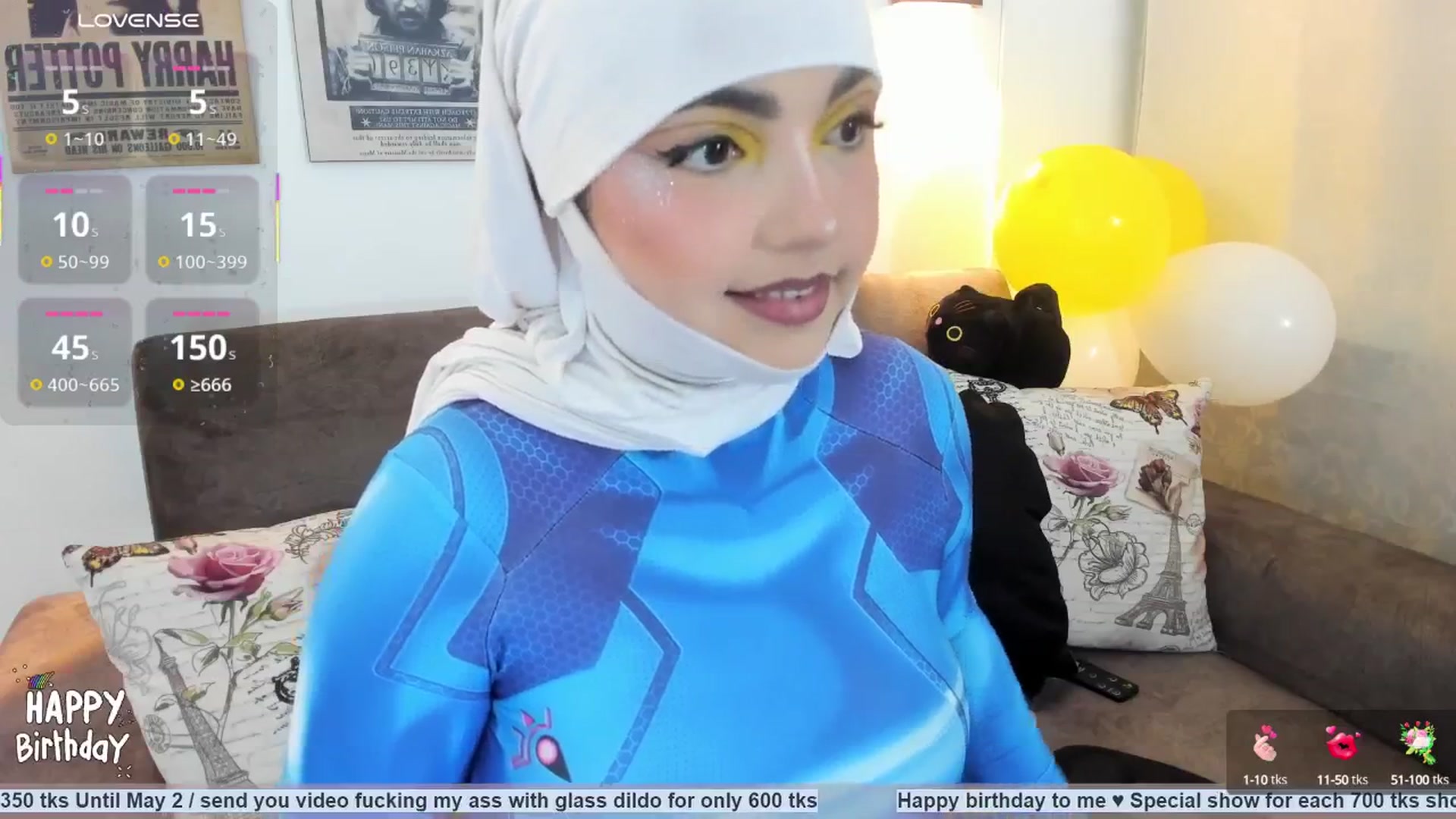 Gallery image thumbnail from liah01's myfreecams stream on, 05/01/2025, 18:51 image 11 of 20