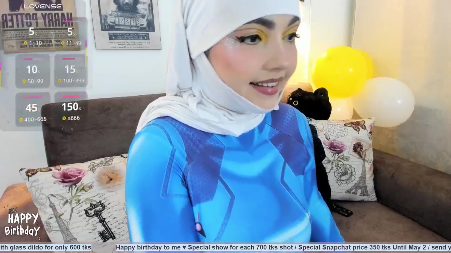 Gallery image thumbnail from liah01's myfreecams stream on, 05/01/2025, 18:51 image 5 of 20