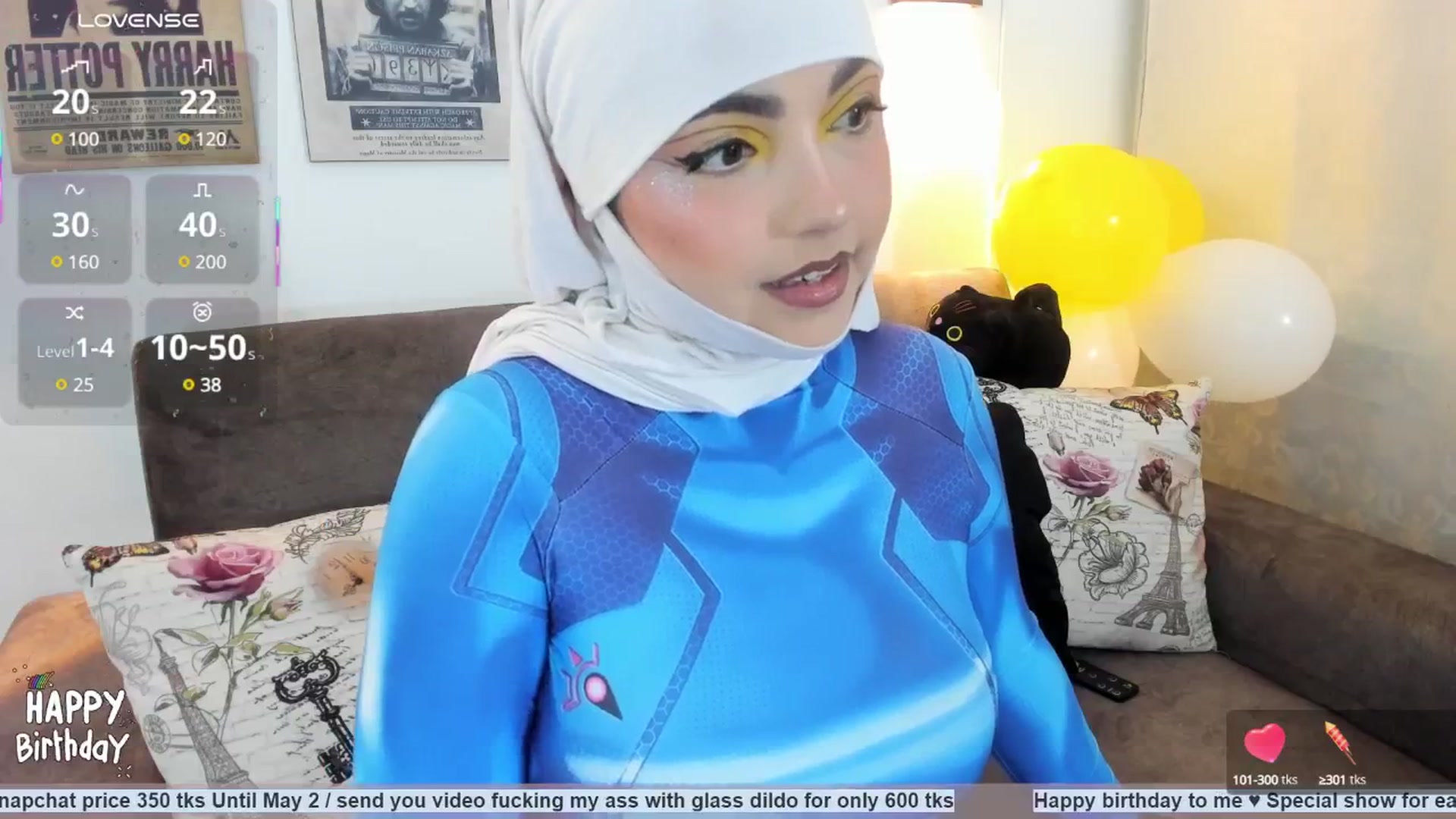 Gallery image thumbnail from liah01's myfreecams stream on, 05/01/2025, 18:51 image 6 of 20