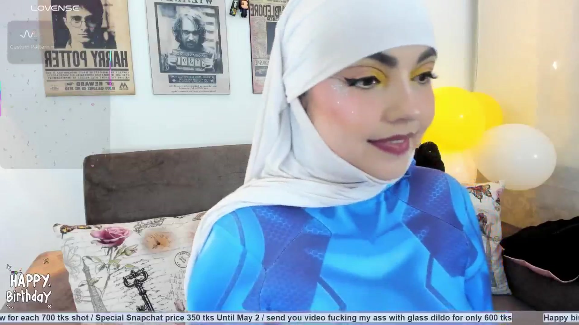 Gallery image thumbnail from liah01's myfreecams stream on, 05/01/2025, 20:39 image 9 of 20