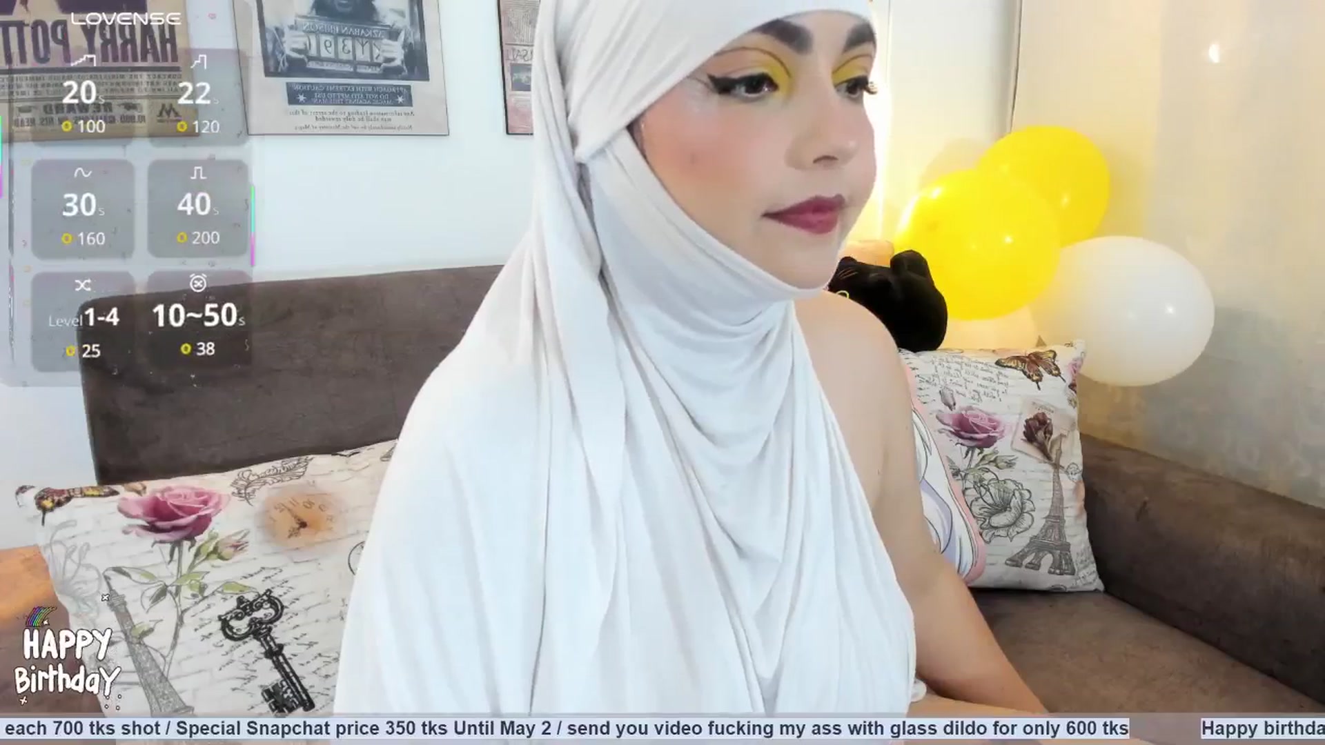 Gallery image thumbnail from liah01's myfreecams stream on, 05/01/2025, 21:07 image 8 of 20
