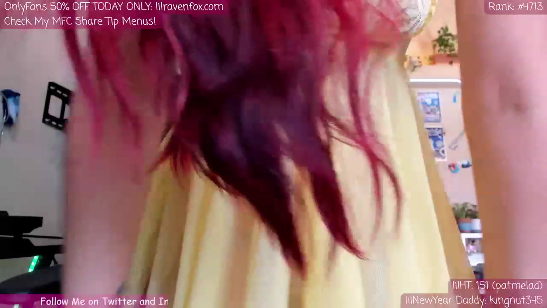 Gallery image thumbnail from lilravenfoxx's myfreecams stream on, 04/16/2023, 21:56 image 2 of 20