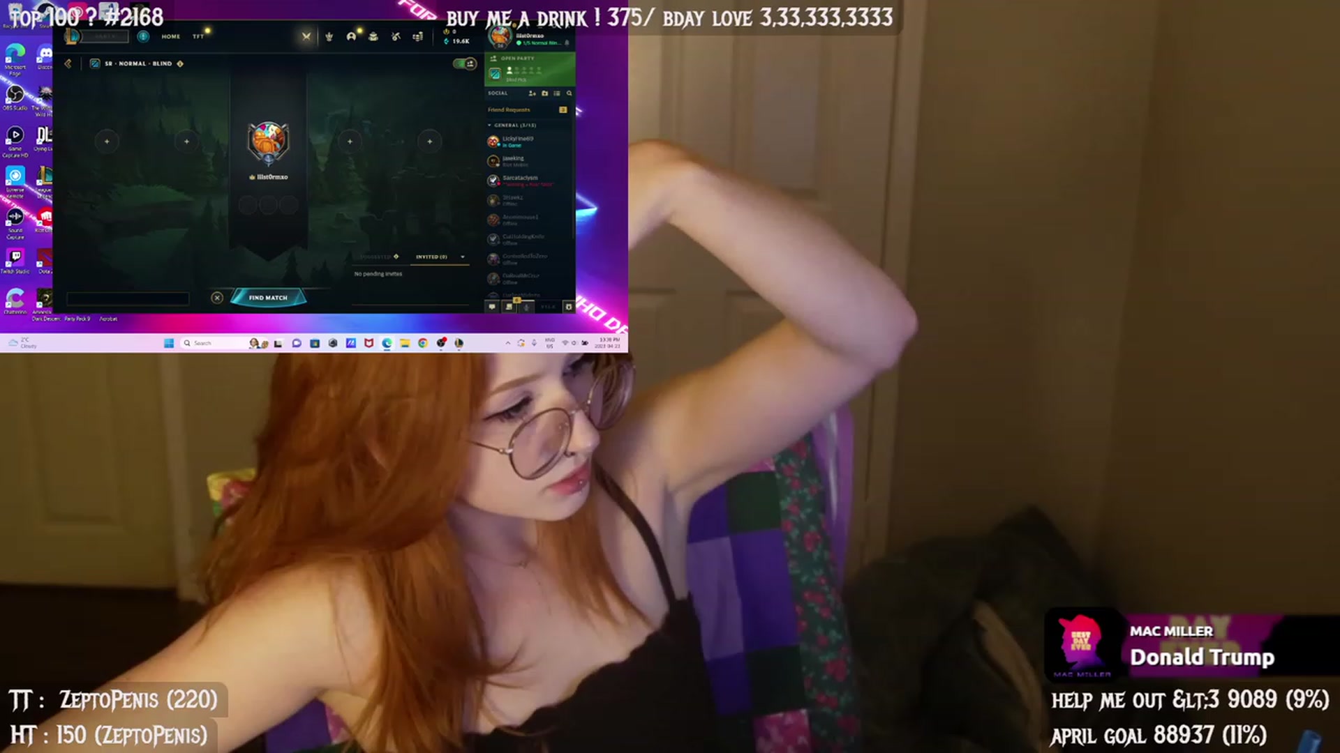 Gallery image thumbnail from lilstorm's myfreecams stream on, 04/24/2023, 03:07 image 3 of 20