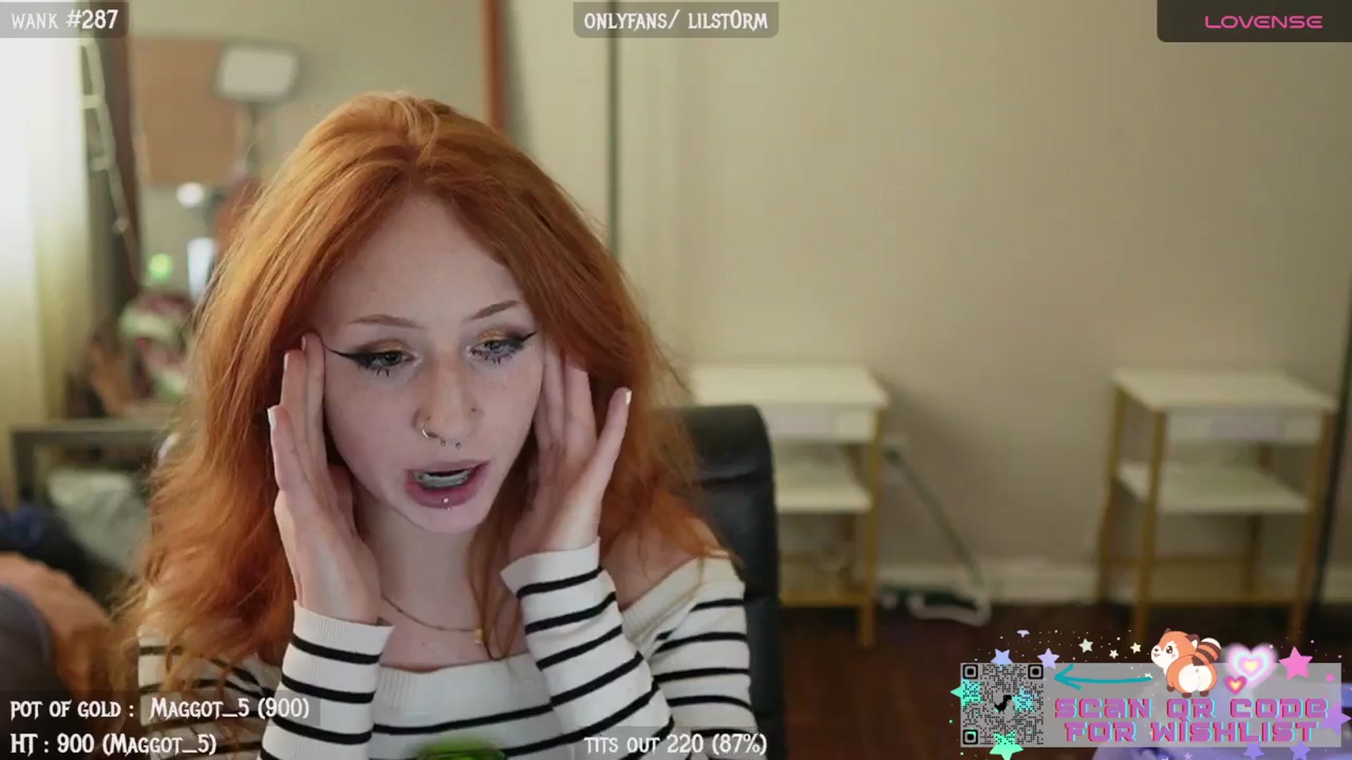 Gallery image thumbnail from lilstorm's myfreecams stream on, 03/31/2024, 14:29 image 6 of 20