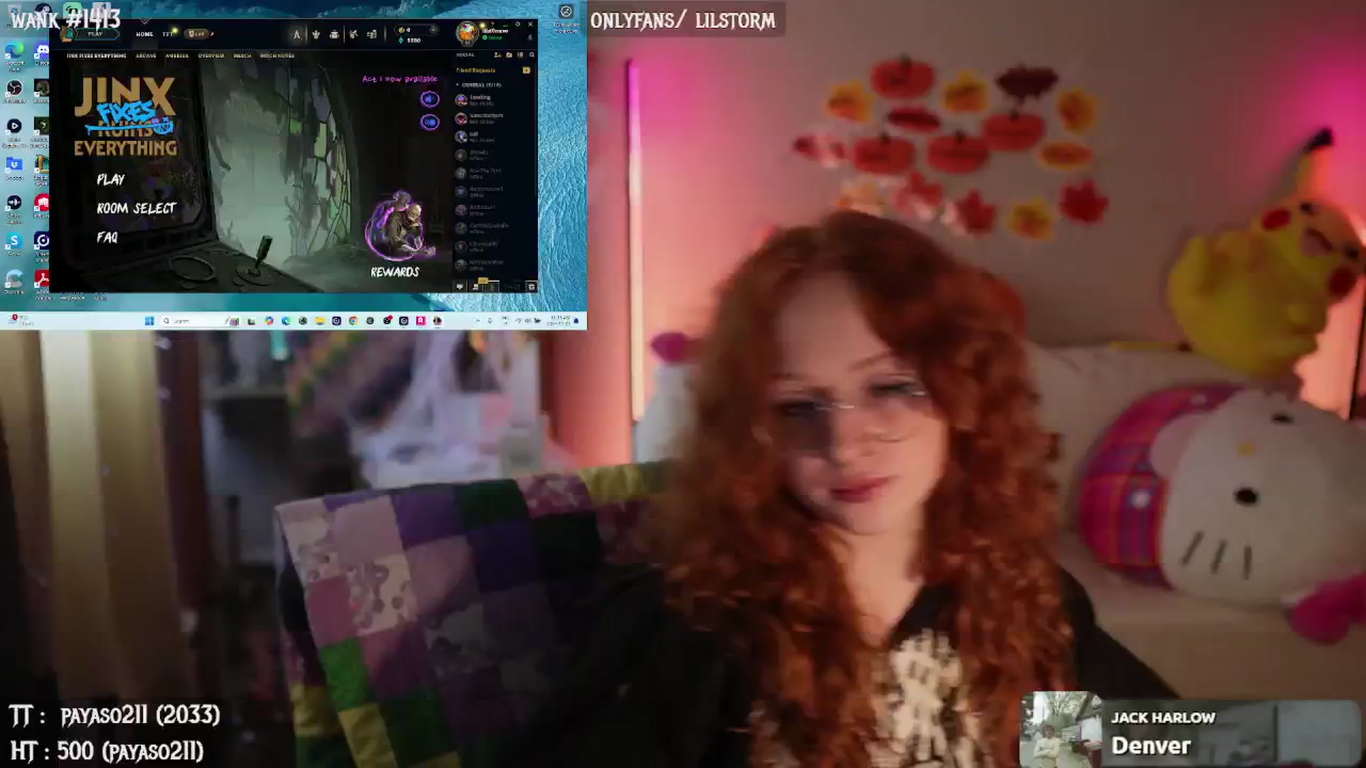 Gallery image thumbnail from lilstorm's myfreecams stream on, 11/21/2024, 16:51 image 13 of 20