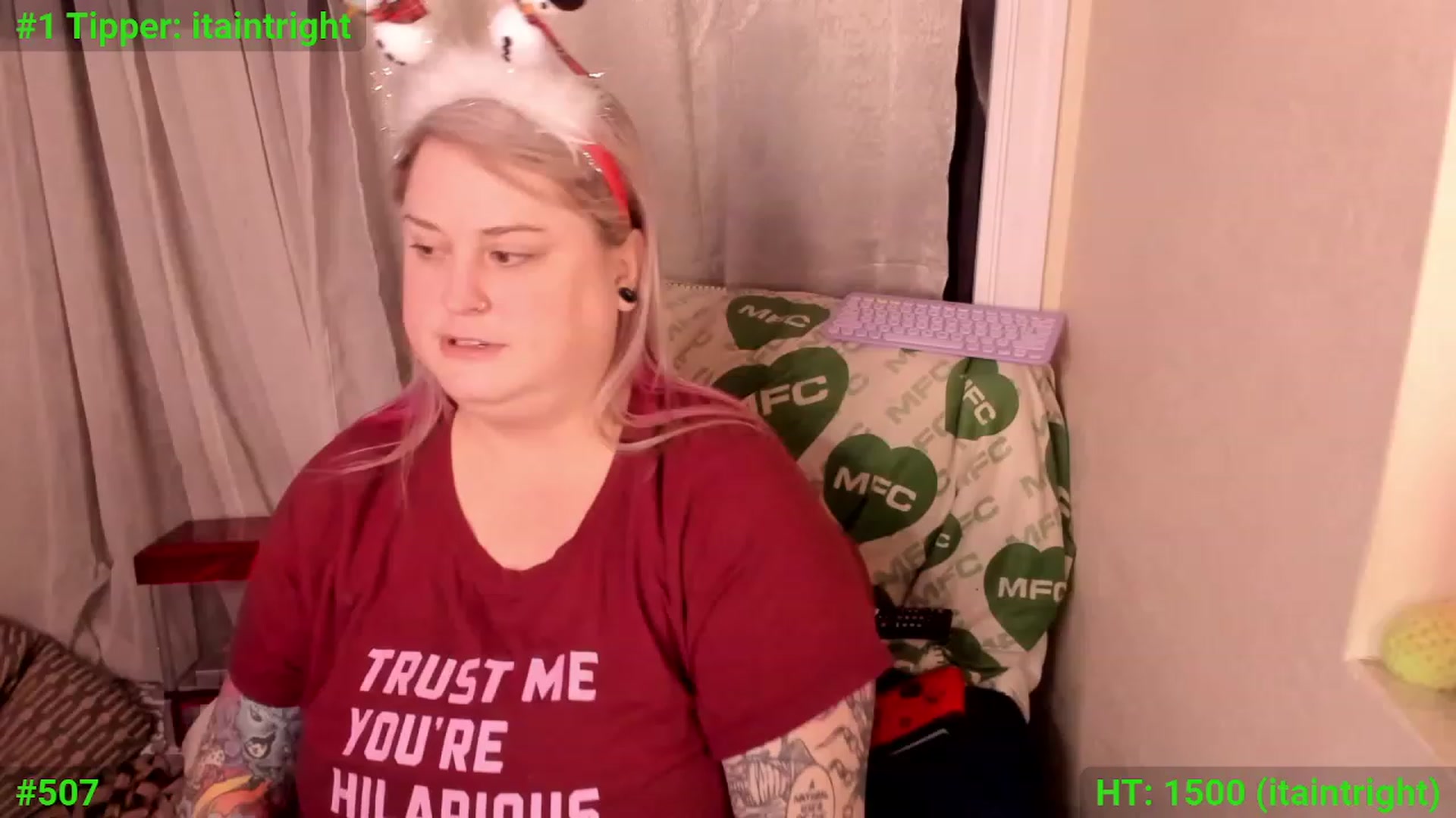 Gallery image thumbnail from mari_jae's myfreecams stream on, 12/03/2023, 11:32 image 18 of 20