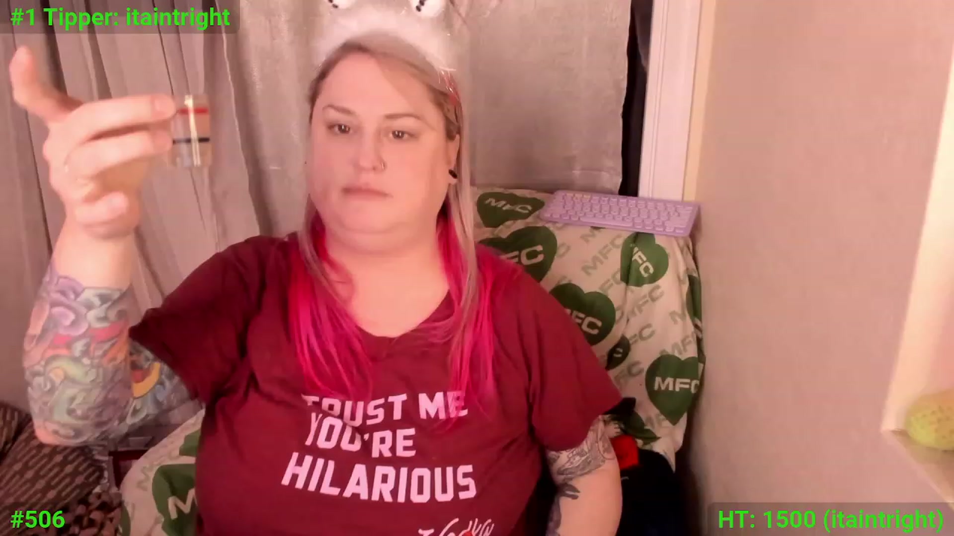Gallery image thumbnail from mari_jae's myfreecams stream on, 12/03/2023, 11:32 image 14 of 20