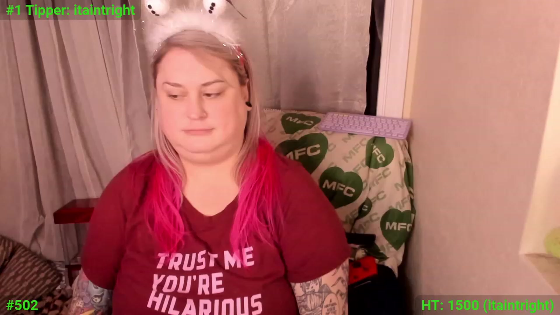 Gallery image thumbnail from mari_jae's myfreecams stream on, 12/03/2023, 11:32 image 6 of 20