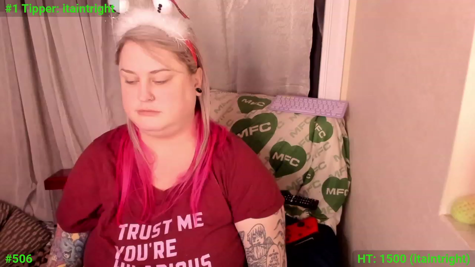 Gallery image thumbnail from mari_jae's myfreecams stream on, 12/03/2023, 11:32 image 15 of 20