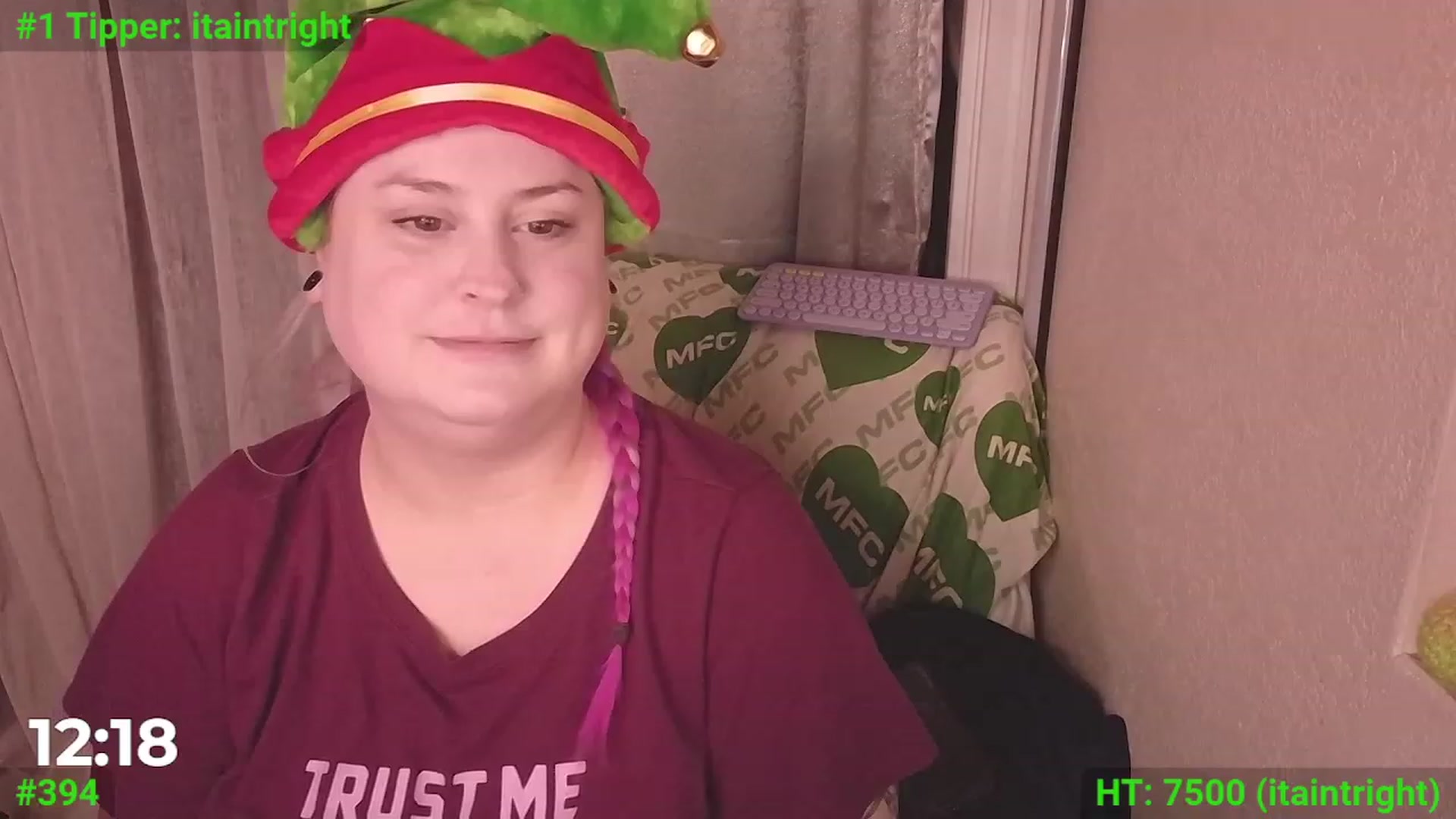 Gallery image thumbnail from mari_jae's myfreecams stream on, 12/26/2023, 07:59 image 12 of 20