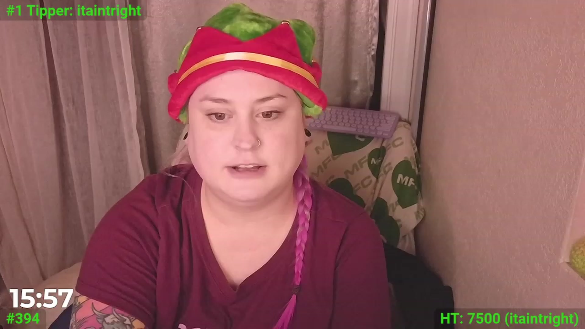 Gallery image thumbnail from mari_jae's myfreecams stream on, 12/26/2023, 07:59 image 9 of 20