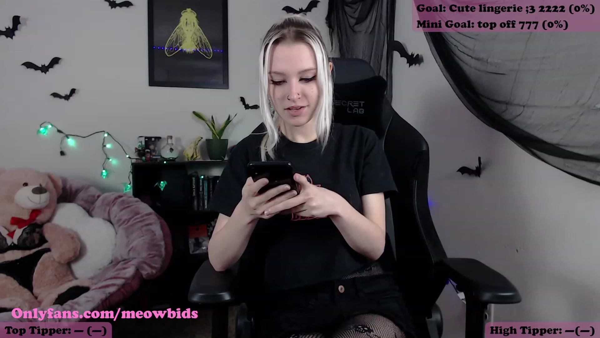 Gallery image thumbnail from meowbids's myfreecams stream on, 11/06/2023, 07:00 image 9 of 20