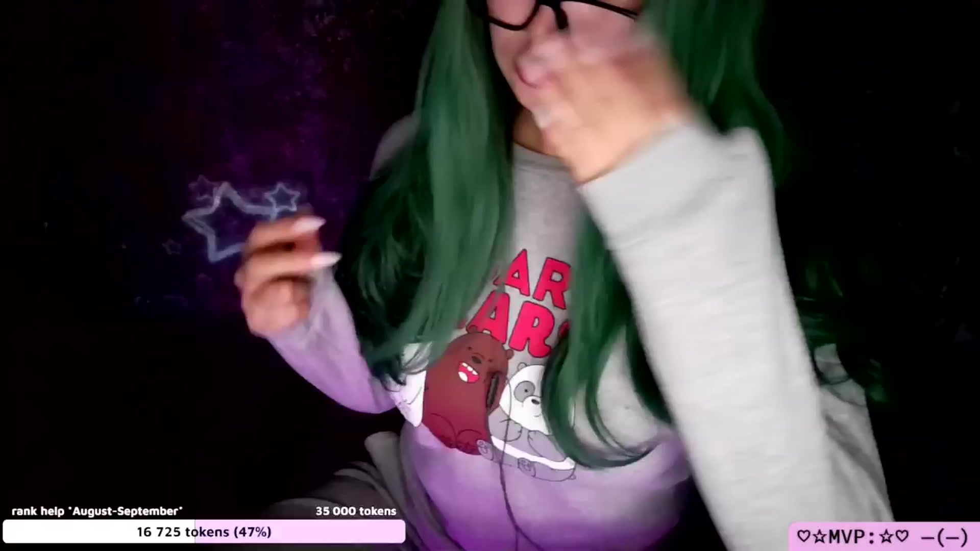 Gallery image thumbnail from meowgical's myfreecams stream on, 09/27/2024, 21:54 image 1 of 20