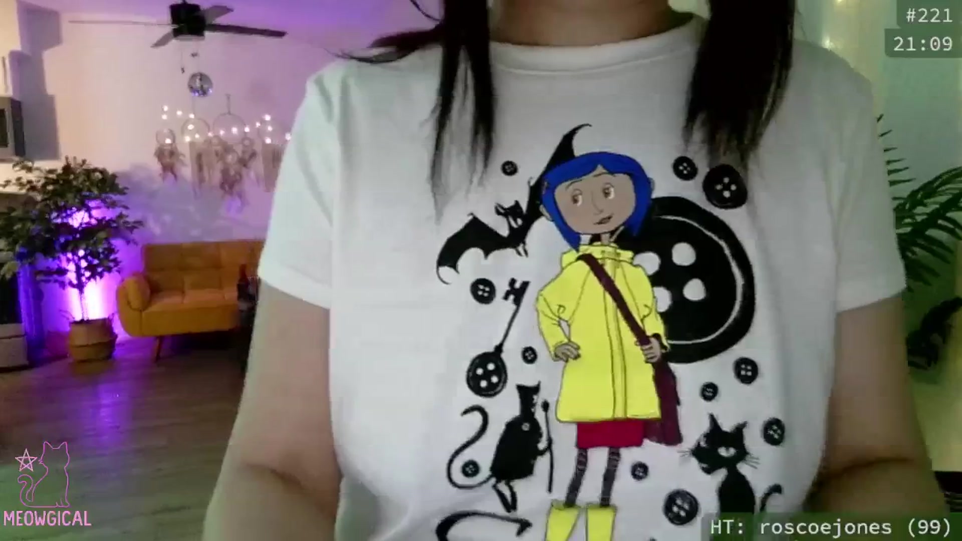 Gallery image thumbnail from meowgical's myfreecams stream on, 09/23/2025, 02:21 image 16 of 20