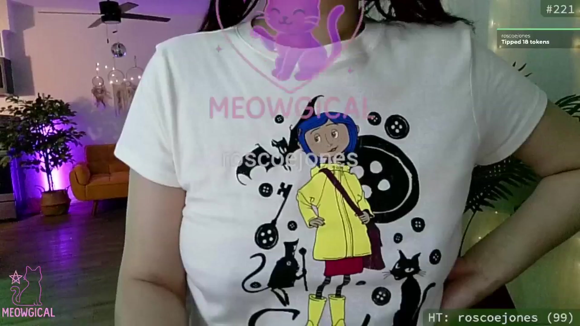 Gallery image thumbnail from meowgical's myfreecams stream on, 09/23/2025, 02:50 image 20 of 20