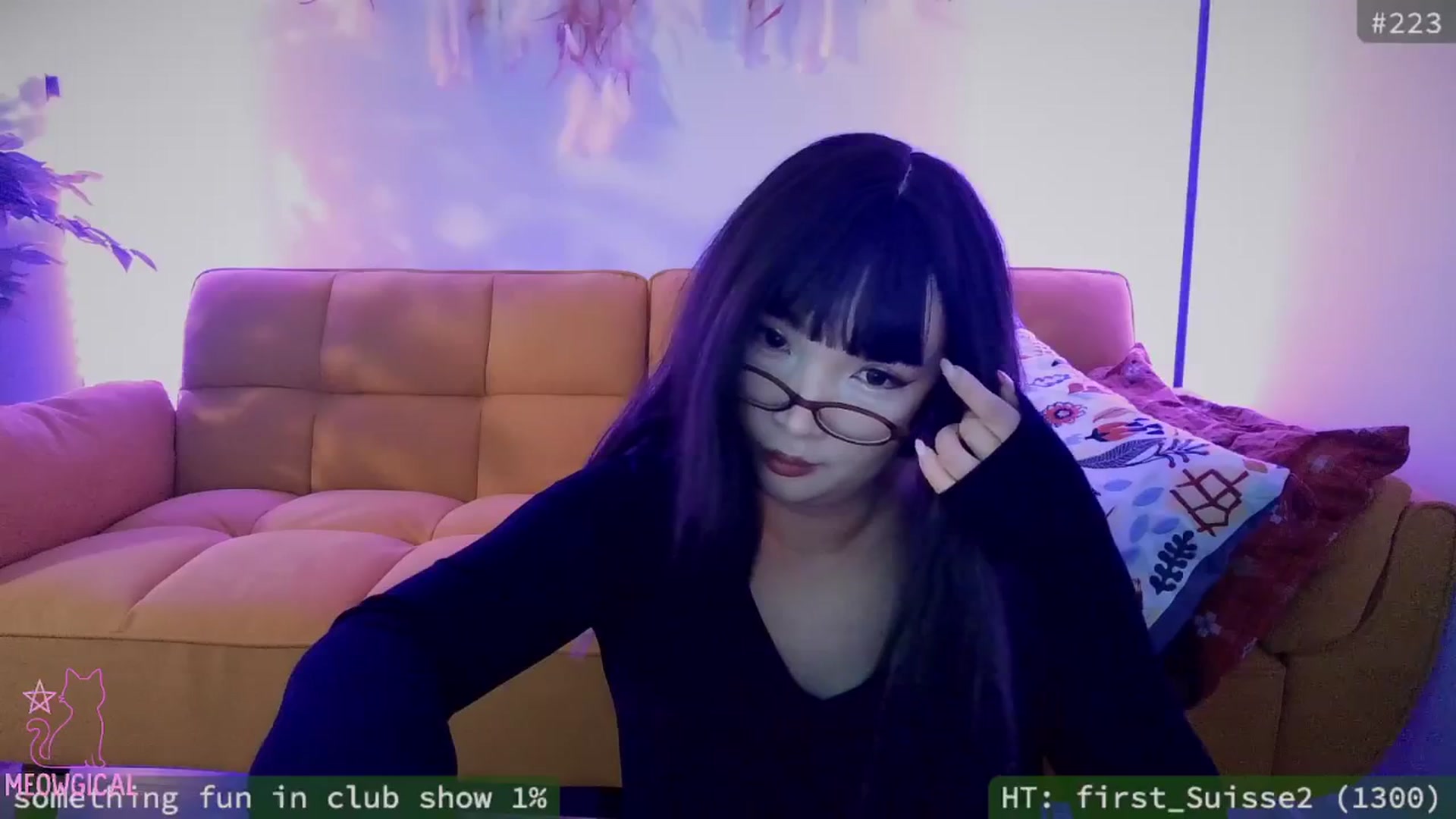 Gallery image thumbnail from meowgical's myfreecams stream on, 09/26/2025, 02:31 image 5 of 20