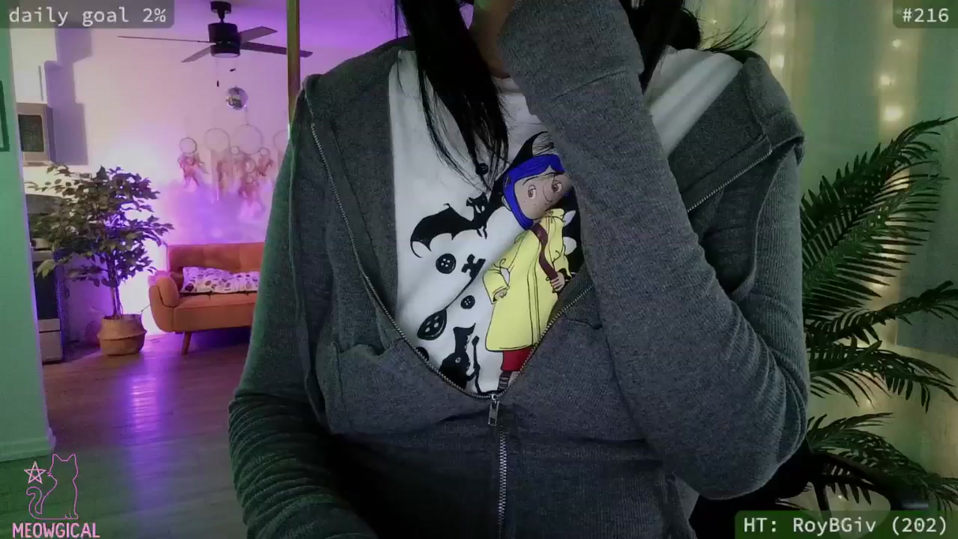 Gallery image thumbnail from meowgical's myfreecams stream on, 09/27/2025, 04:01 image 4 of 20