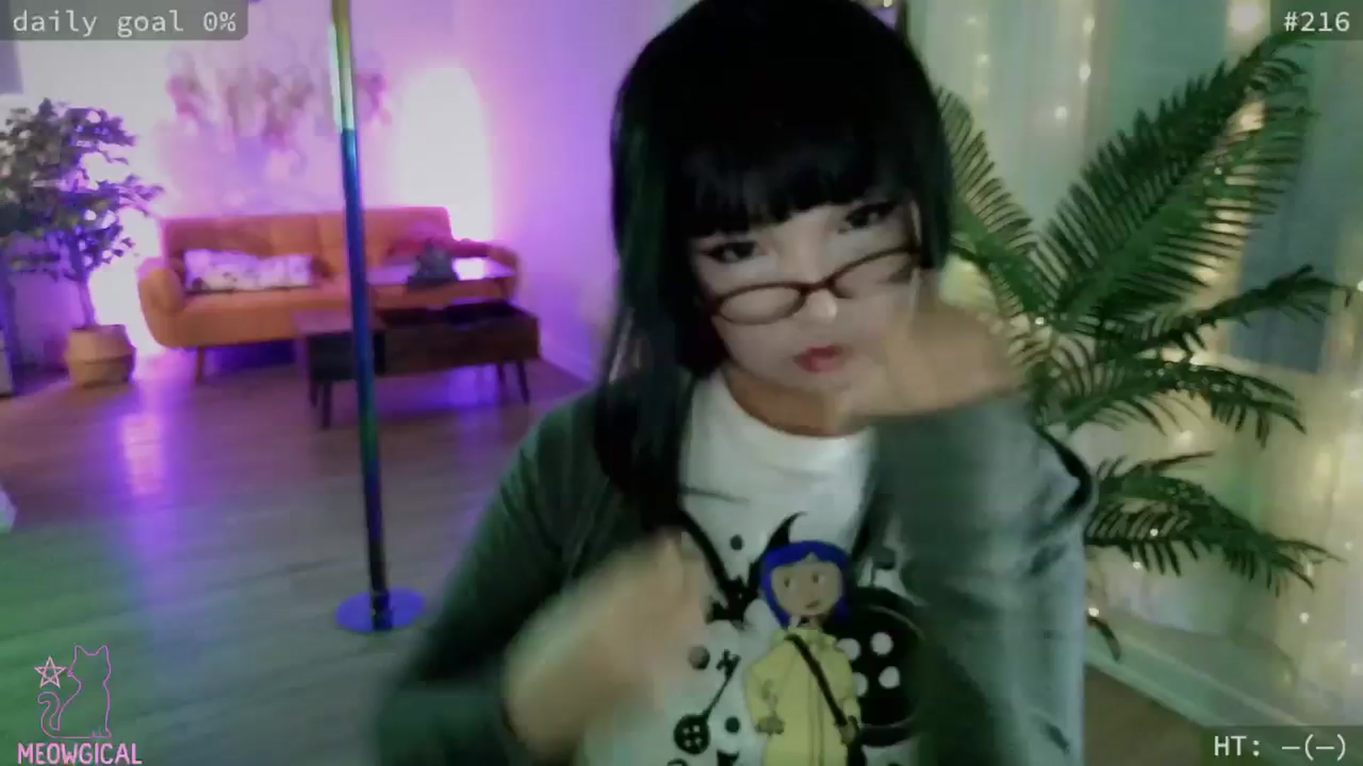Gallery image thumbnail from meowgical's myfreecams stream on, 09/27/2025, 04:01 image 1 of 20